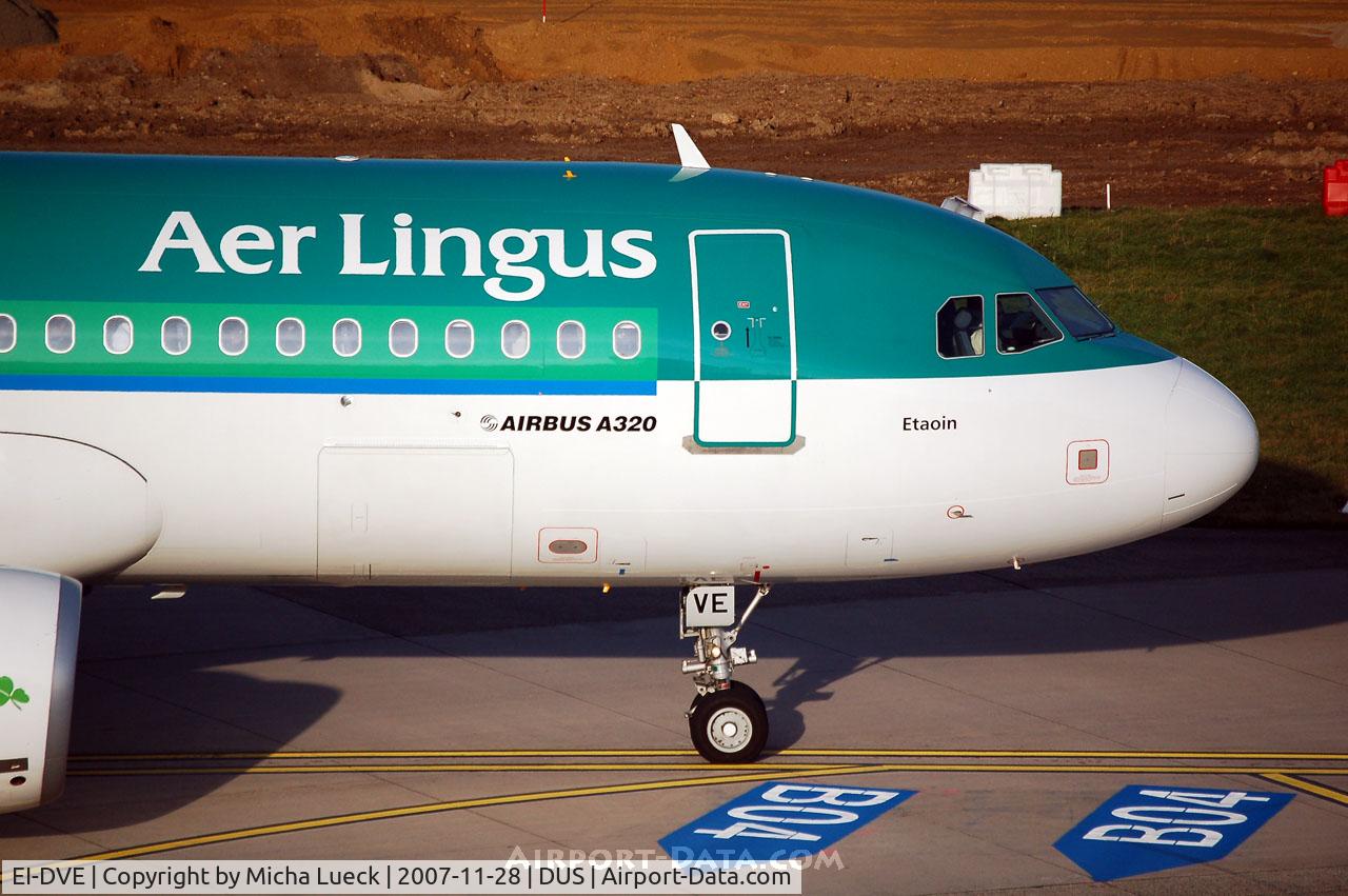 EI-DVE, 2007 Airbus A320-214 C/N 3219, Nose