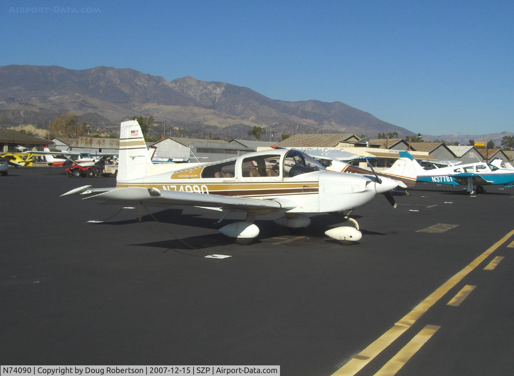 N74090, 1975 Grumman American AA-5B Tiger C/N AA5B-0126, 1975 Grumman American AA-5B TIGER, Lycoming O&VO-360 180 Hp
