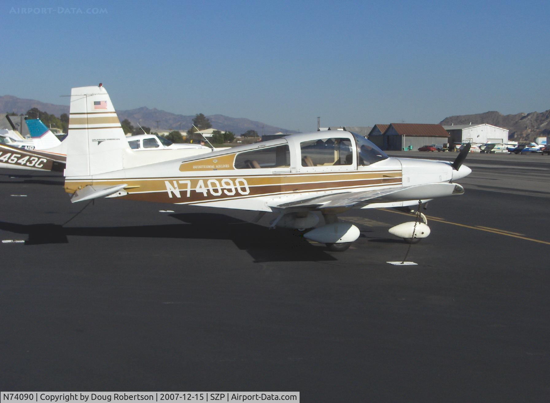 N74090, 1975 Grumman American AA-5B Tiger C/N AA5B-0126, 1975 Grumman American AA-5B TIGER, Lycoming O&VO-360 180 Hp