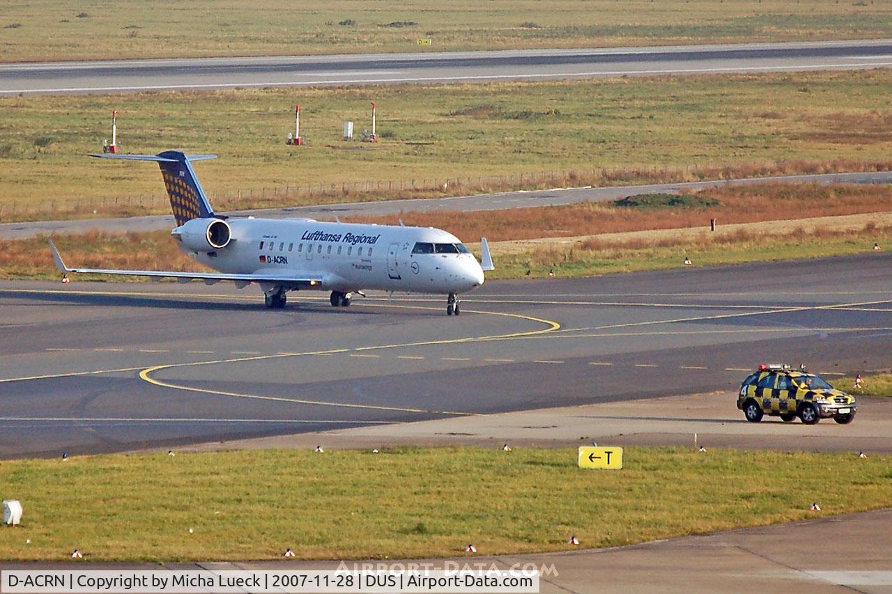 D-ACRN, 2001 Canadair CRJ-200LR (CL-600-2B19) C/N 7486, Follow Me