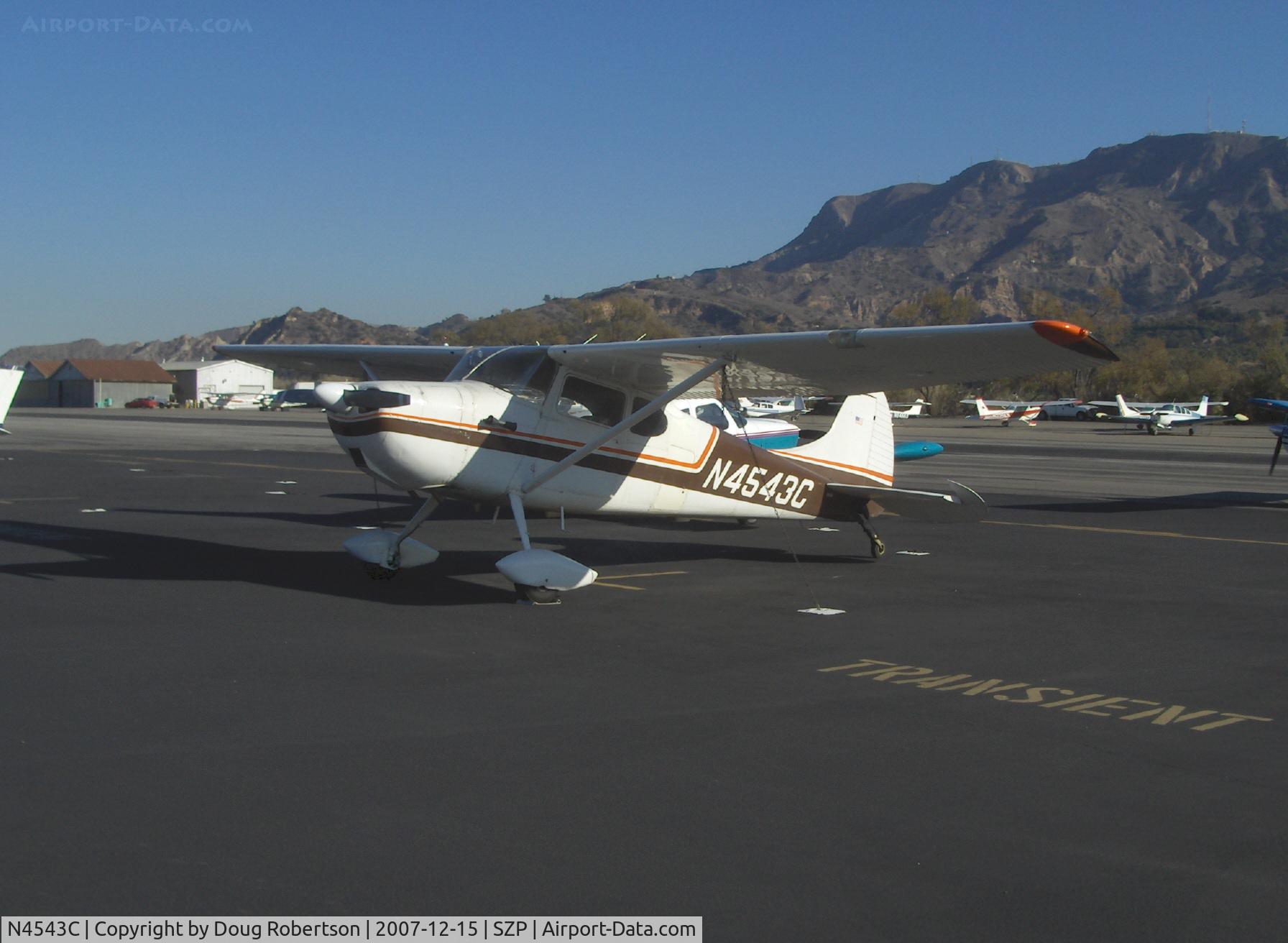 N4543C, 1952 Cessna 170B C/N 25487, 1970 Cessna 170B, Continental O-300 145 Hp