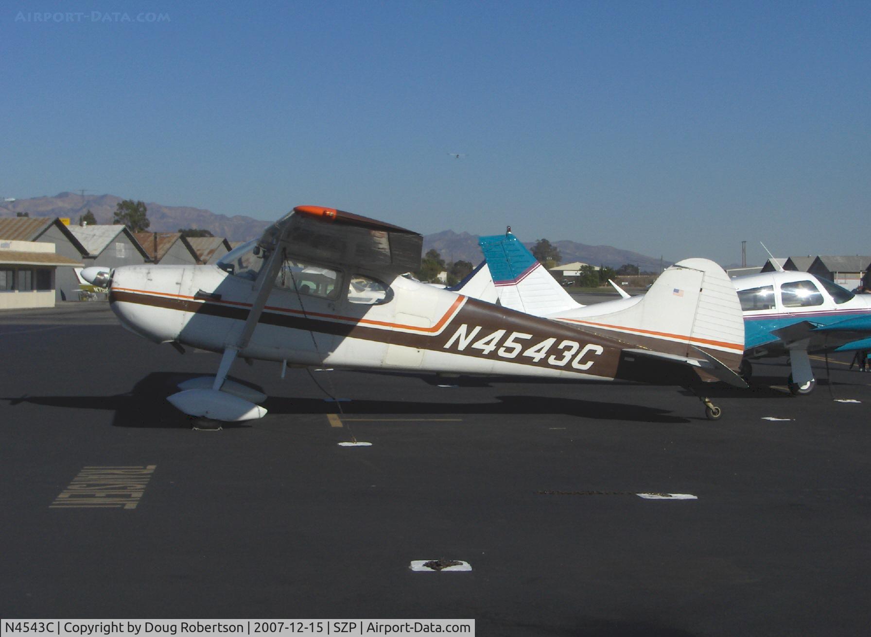 N4543C, 1952 Cessna 170B C/N 25487, 1952 Cessna 170B, Continental O-300 145 Hp