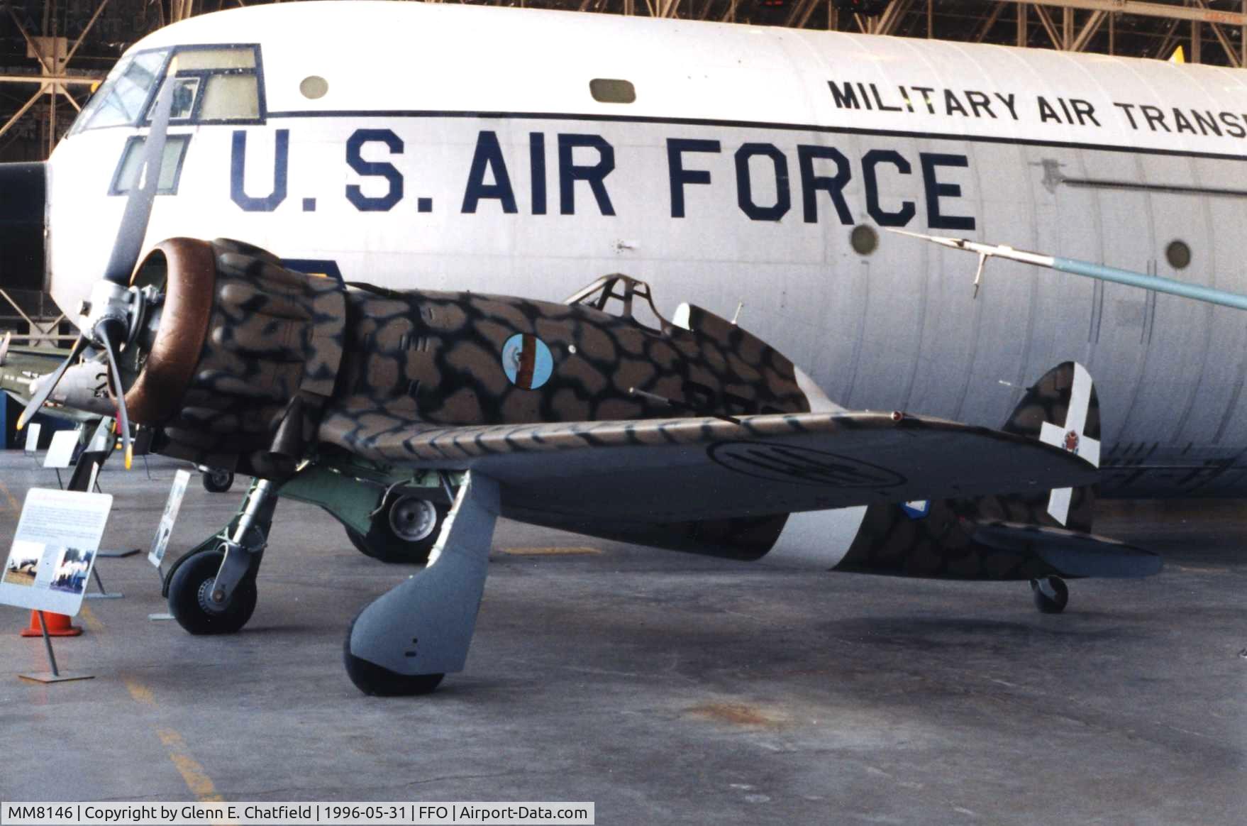 MM8146, Macchi MC.200 Saetta C/N 372, WWII veteran MC.200 at the National Museum of the U.S. Air Force