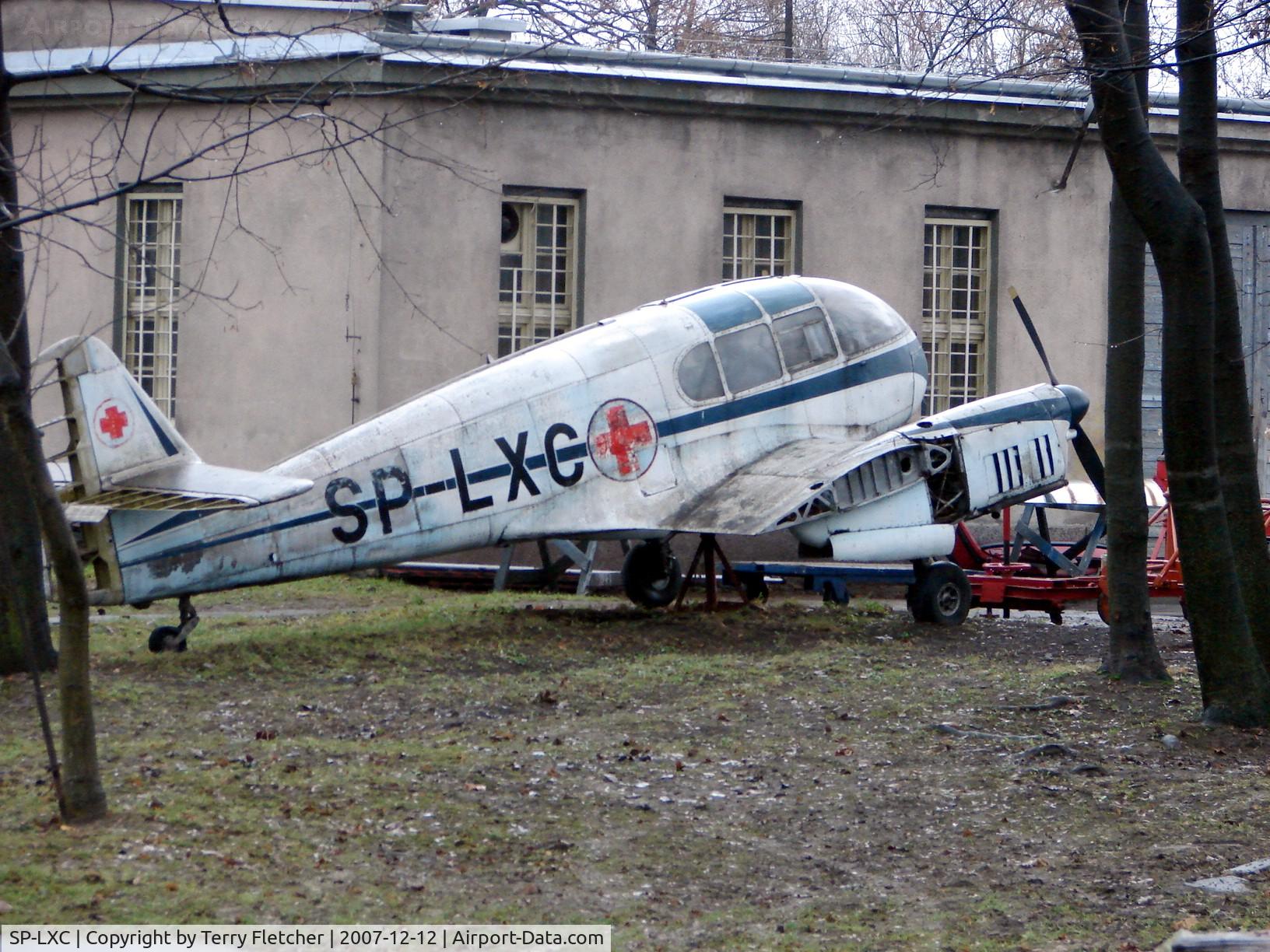 SP-LXC, Let Aer 45S super Areo C/N 03002, This Czech built Aero AE-45S Suer Aero served as an Air Ambulance in Poland and now awaits restoration at the Poland Aviation Museum in Krakow