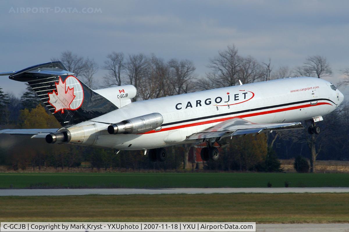 C-GCJB, 1979 Boeing 727-225F C/N 21855, Taking off from RWY15.