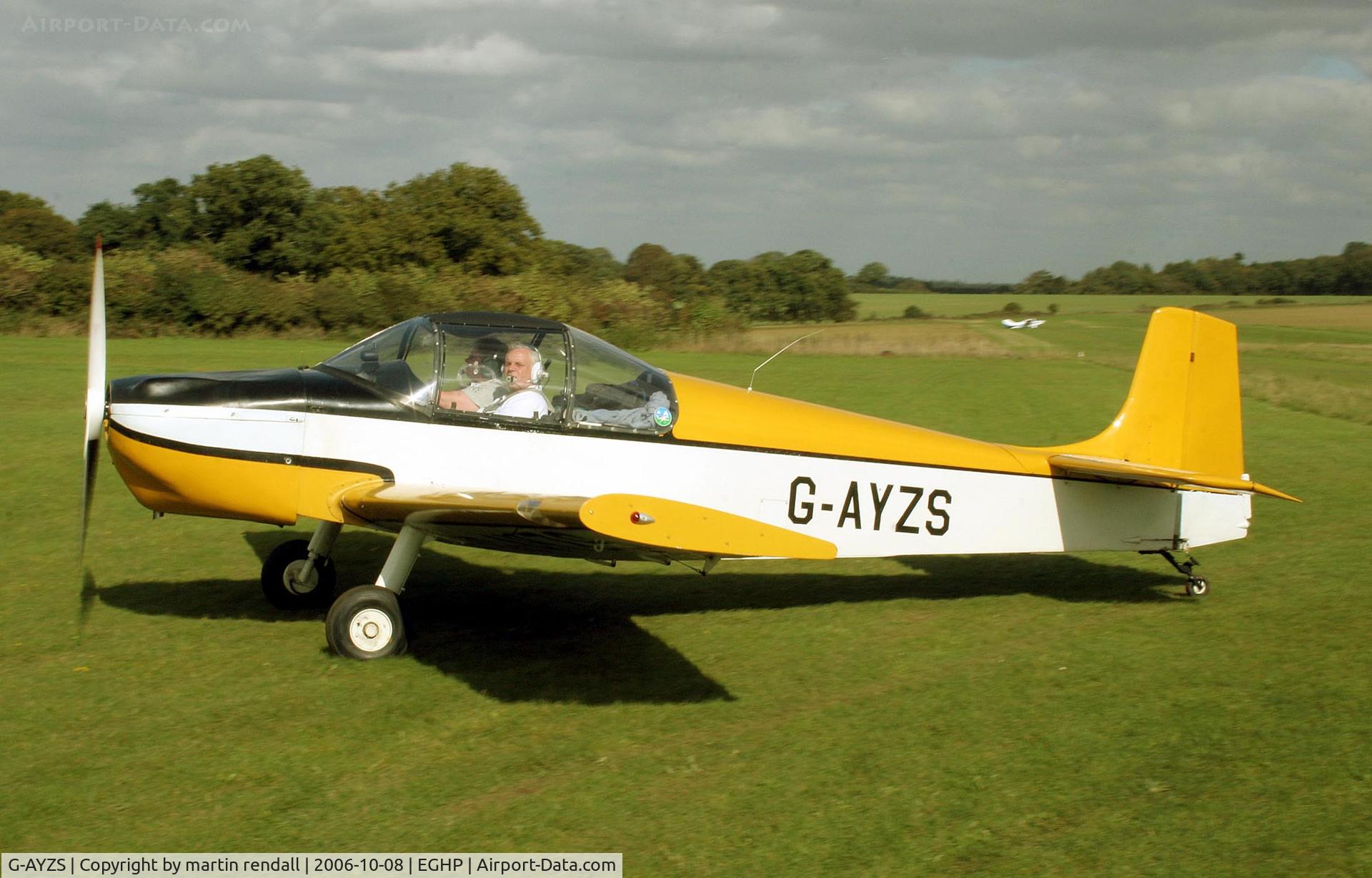 G-AYZS, 1971 Rollason Druine D-62B Condor C/N RAE/650, CONDOR