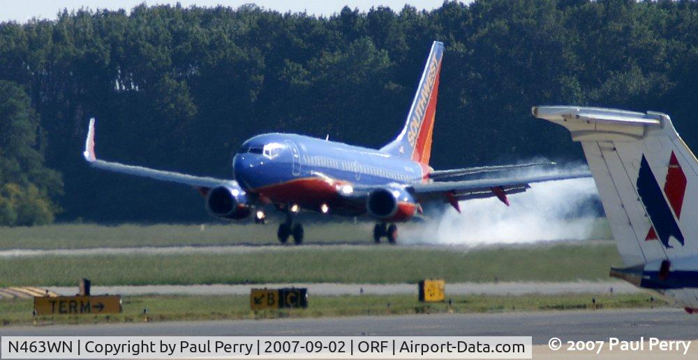 N463WN, 2004 Boeing 737-7H4 C/N 32467, Southwest making another appearance