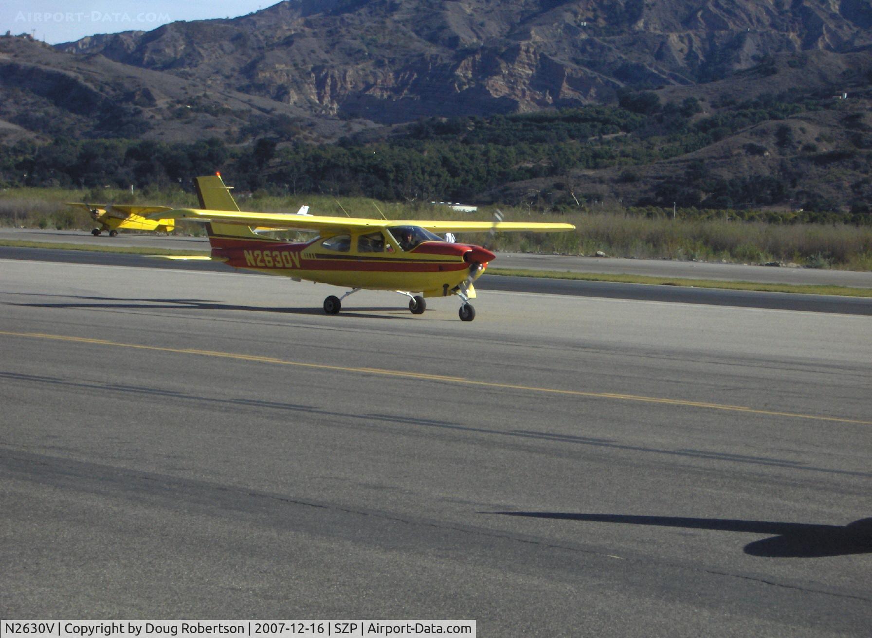 N2630V, 1974 Cessna 177RG Cardinal C/N 177RG0636, 1974 Cessna 177RG CARDINAL, Lycoming IO-360-A1BD6 200 Hp, taxi to Rwy 04