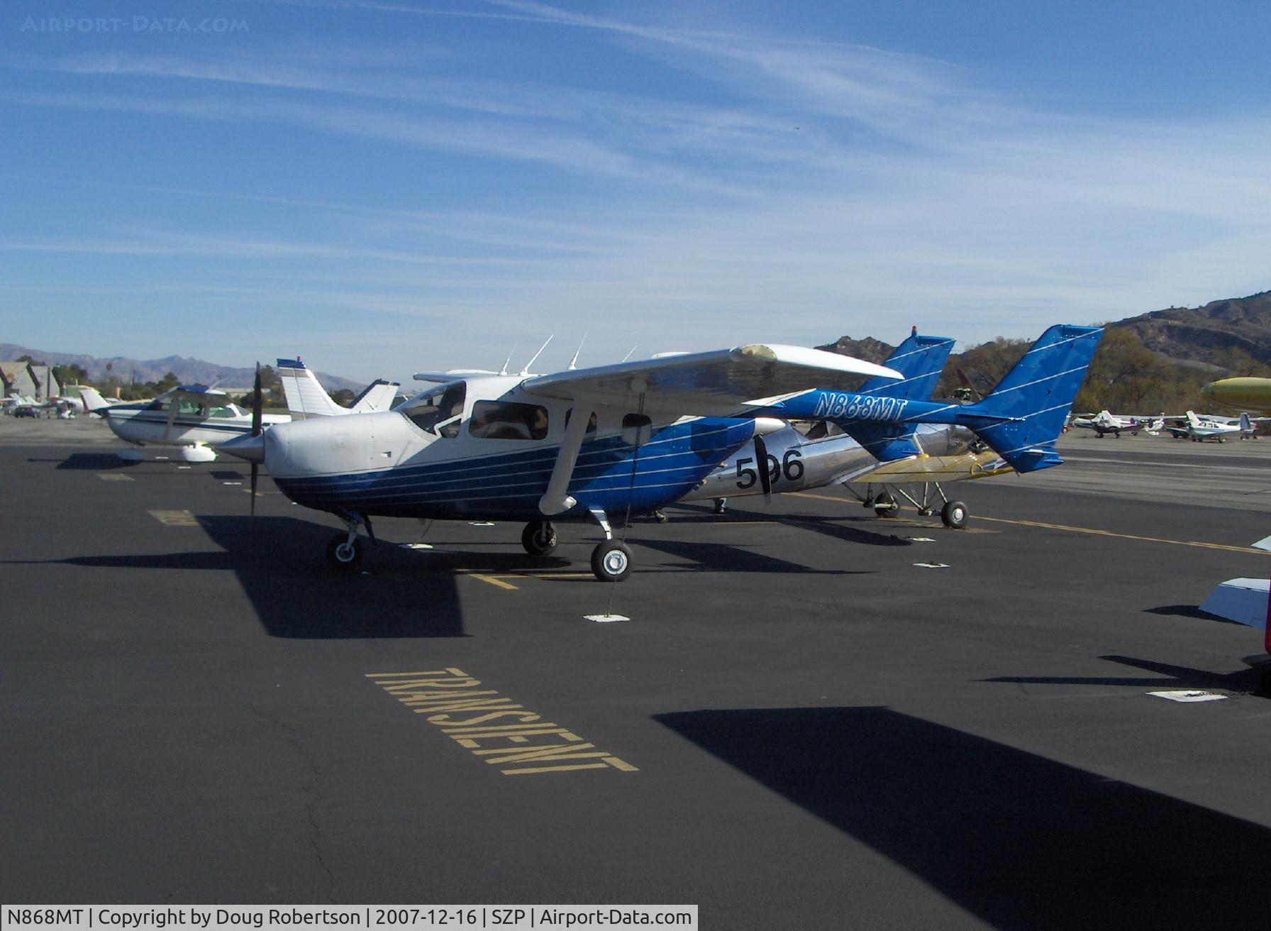 N868MT, 1973 Cessna 337G Super Skymaster C/N 33701561, 1973 Cessna T337G SKYMASTER, two Continental TSIO-360-C 225 Hp each