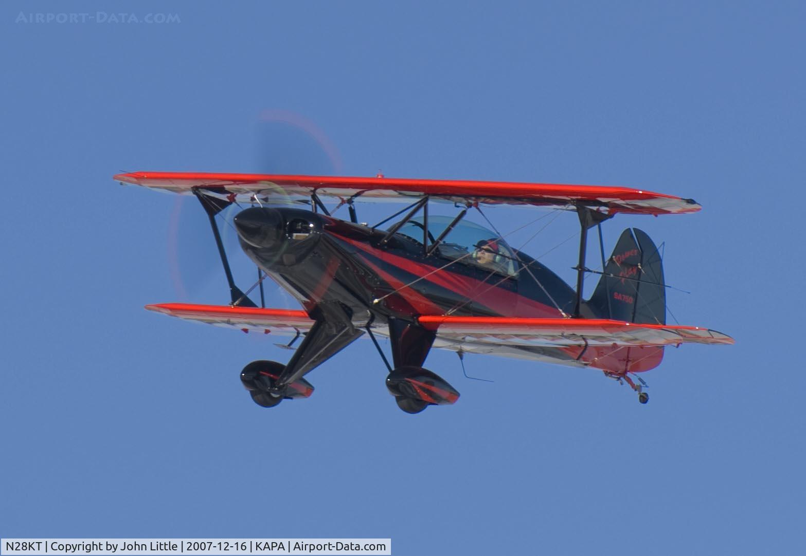 N28KT, 2005 Stolp SA-750 Acroduster Too C/N 0028, Approach to 17L