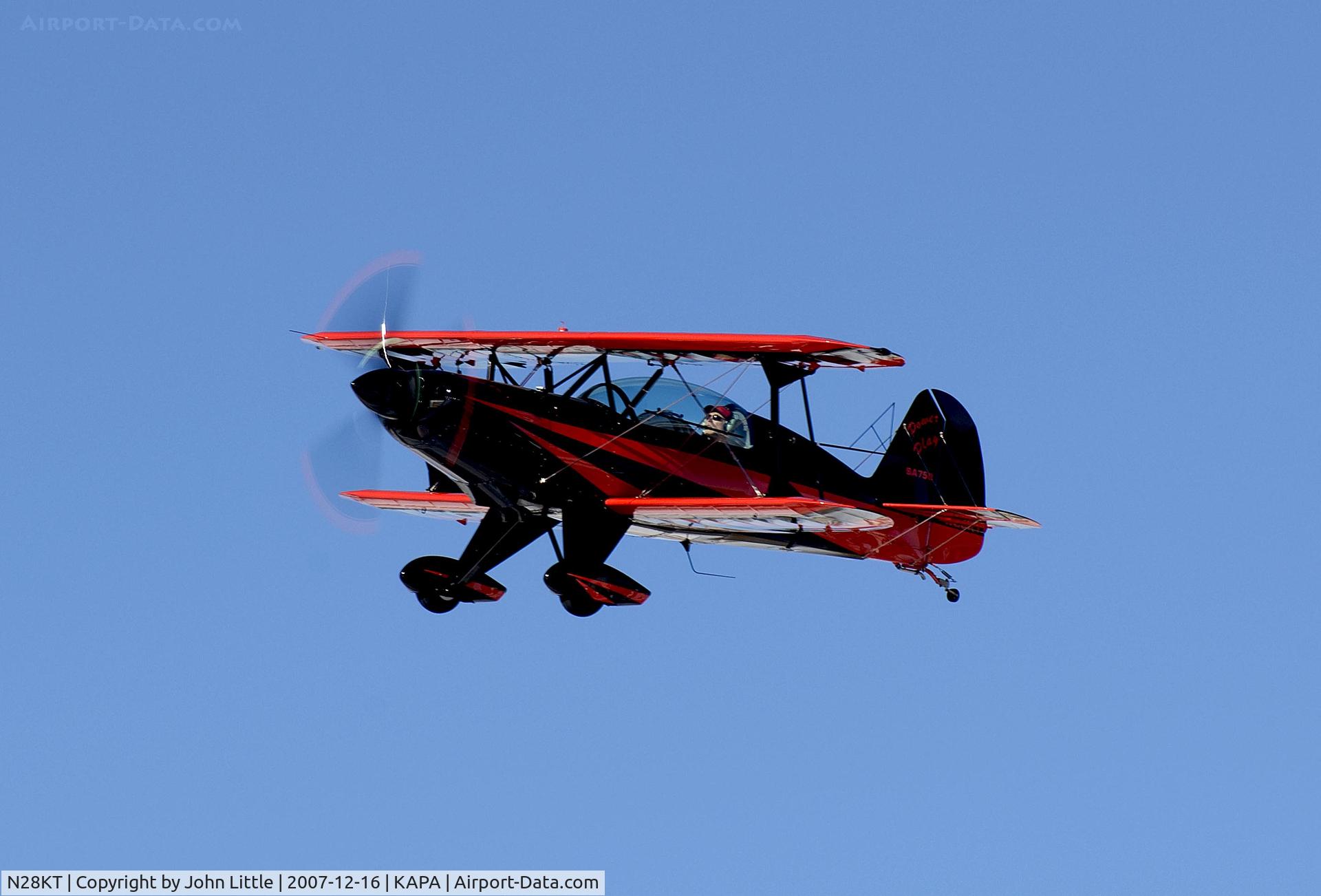 N28KT, 2005 Stolp SA-750 Acroduster Too C/N 0028, Approach to 17L