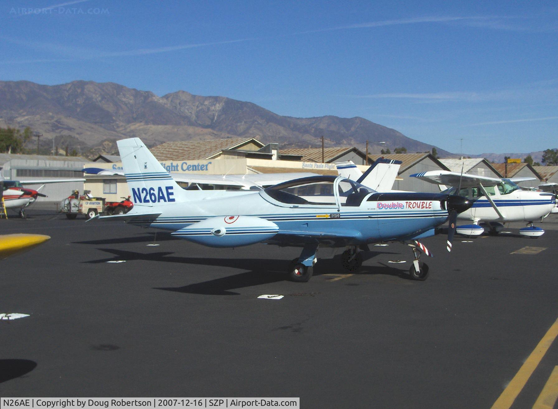 N26AE, 1976 SIAI-Marchetti SF-260B C/N 230/21-06, 1976 Siai-Marchetti SF.260B, Lycoming O-540-E4A5 260 Hp, this aircraft flown from right seat