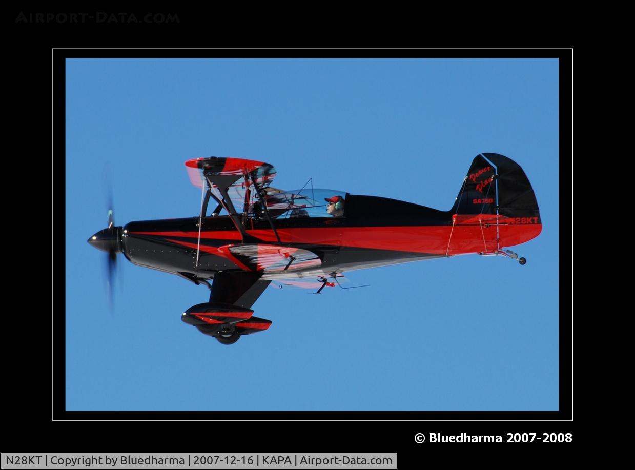 N28KT, 2005 Stolp SA-750 Acroduster Too C/N 0028, Power Play on final approach.