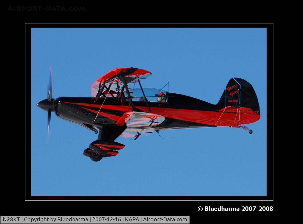 N28KT, 2005 Stolp SA-750 Acroduster Too C/N 0028, Power Play on final approach.