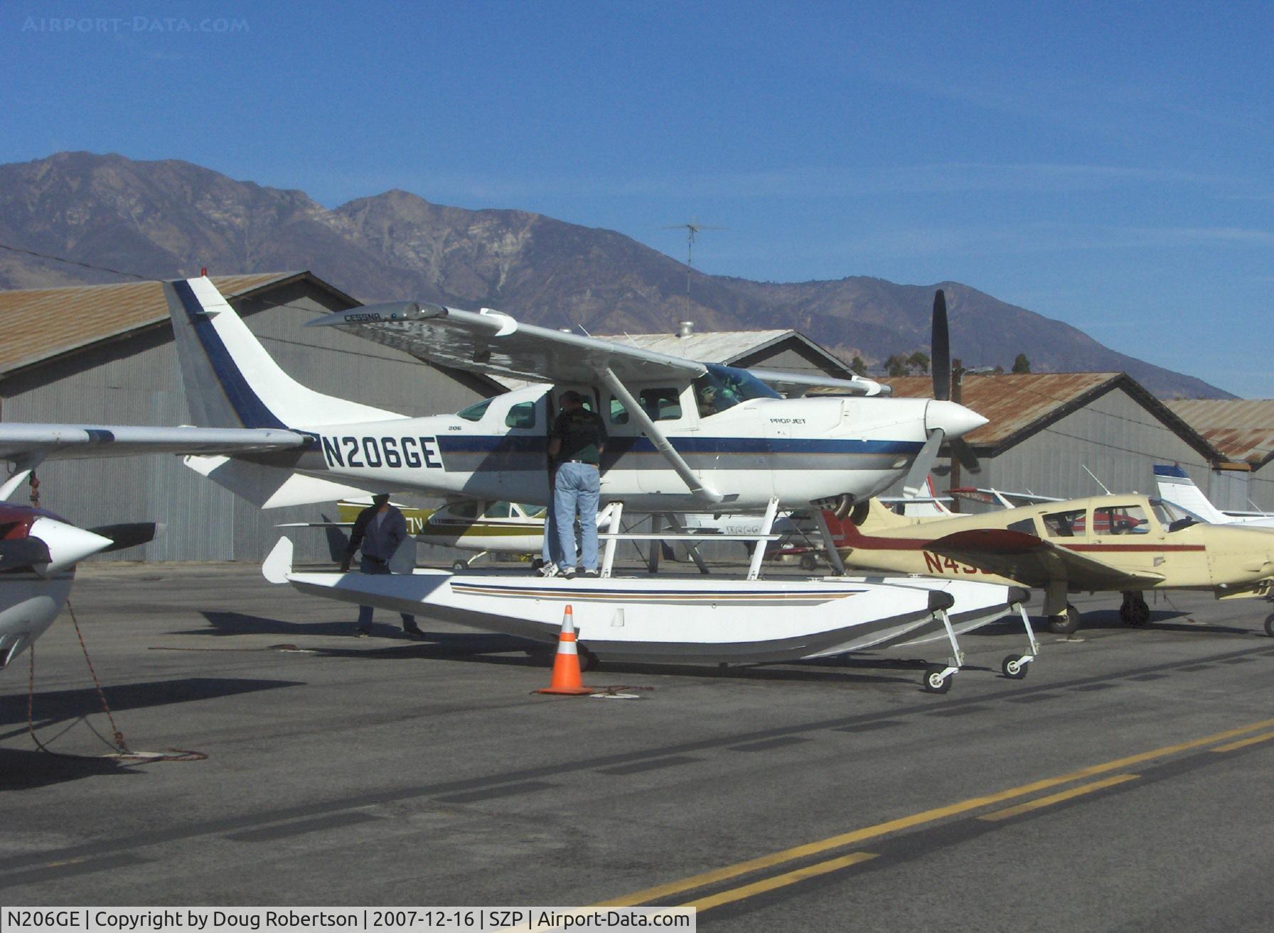 N206GE, 1994 Cessna U206G Stationair C/N U20606908, 1994 Cessna TU206G TURBO STATIONAIR Amphibian, Rolls Royce (USA) Allison 250-B17 420 shp turboprop conversion, Wipline amphibious floats