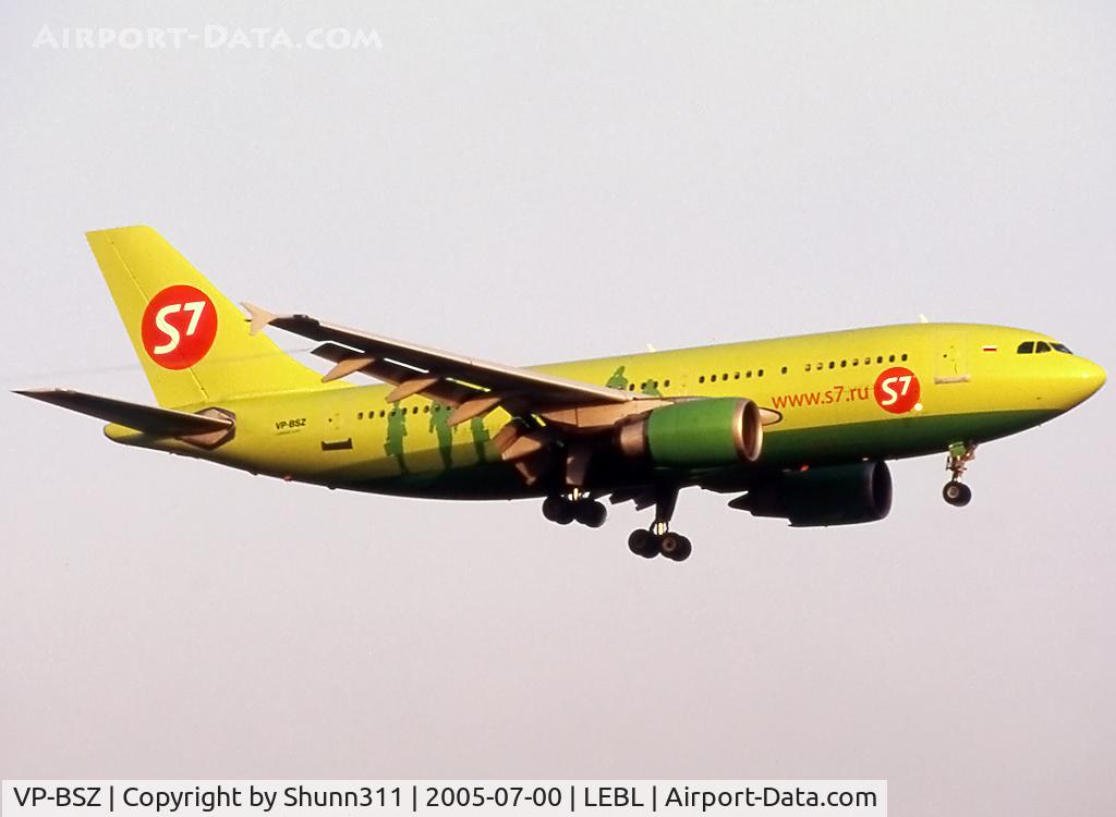 VP-BSZ, 1987 Airbus A310-204 C/N 468, Landing rwy 25R