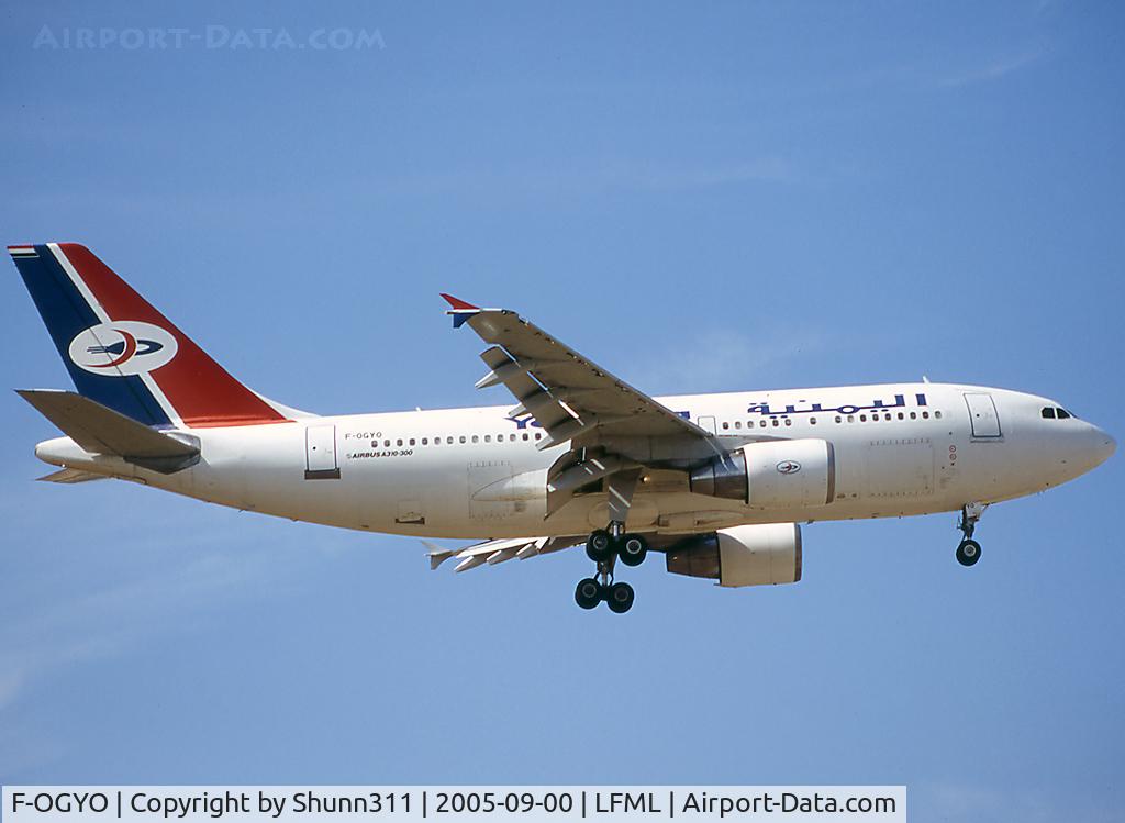 F-OGYO, 1991 Airbus A310-324 C/N 568, Landing rwy 31R