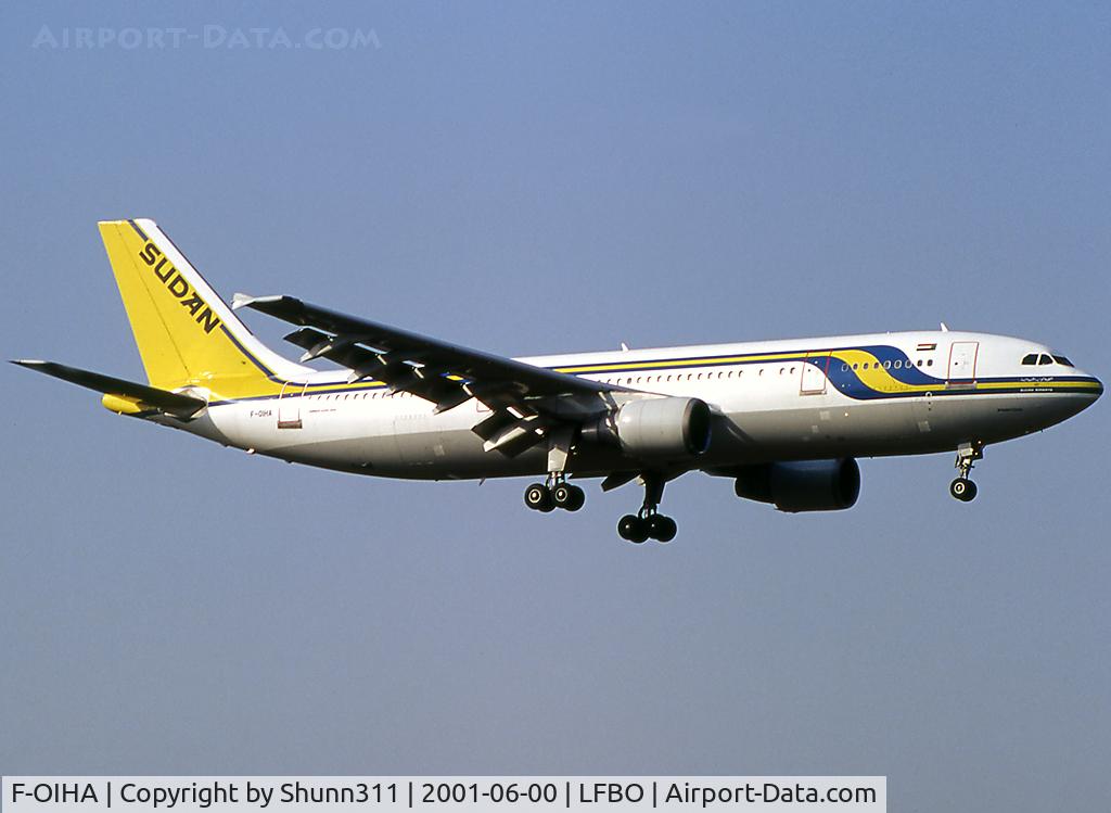 F-OIHA, 1989 Airbus A300B4-622R C/N 530, Landing rwy 14R