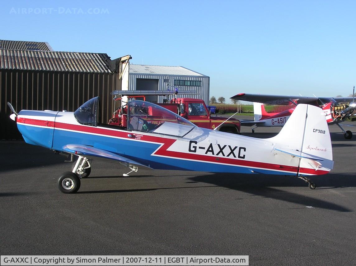 G-AXXC, 1959 Piel CP-301B Emeraude C/N 117, Emeraude at Turweston