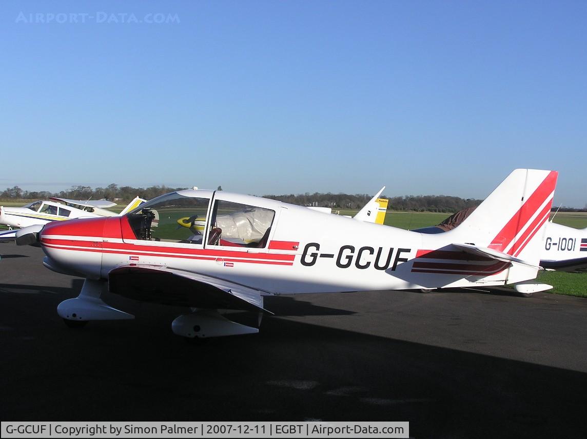G-GCUF, 1981 Robin DR-400-160 Chevalier C/N 1504, Robin DR400 at Turweston