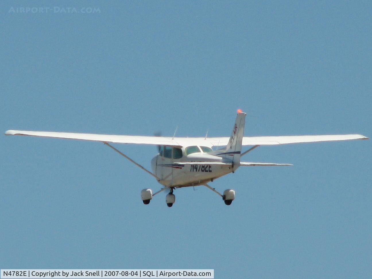 N4782E, 1978 Cessna 172N C/N 17271647, Taken at the San Carlos airport, San Carlos CA USA