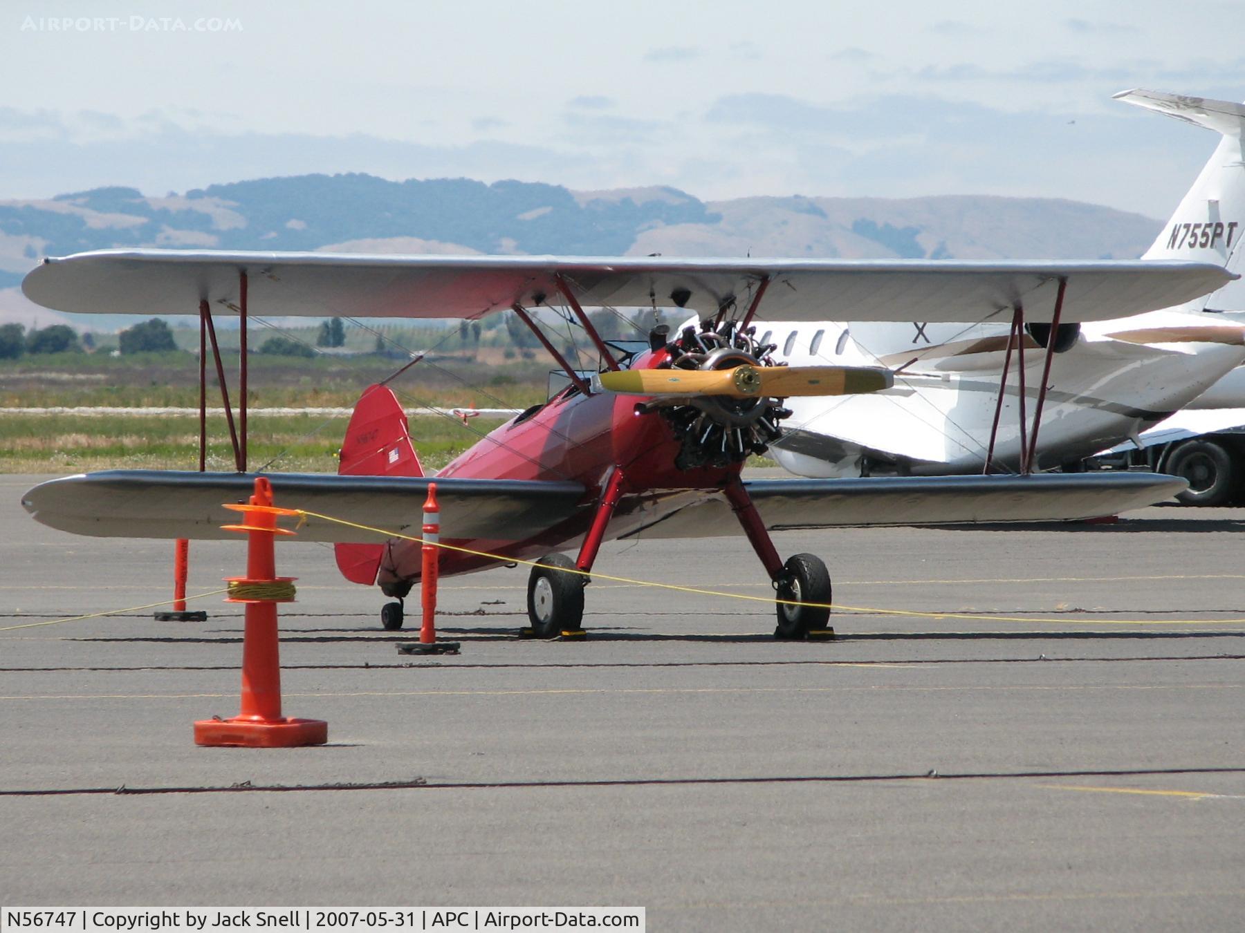 N56747, 1942 Boeing D75N1 C/N 75-4036, Taken at the Nspa Cpunty Airport, Napa, CA.