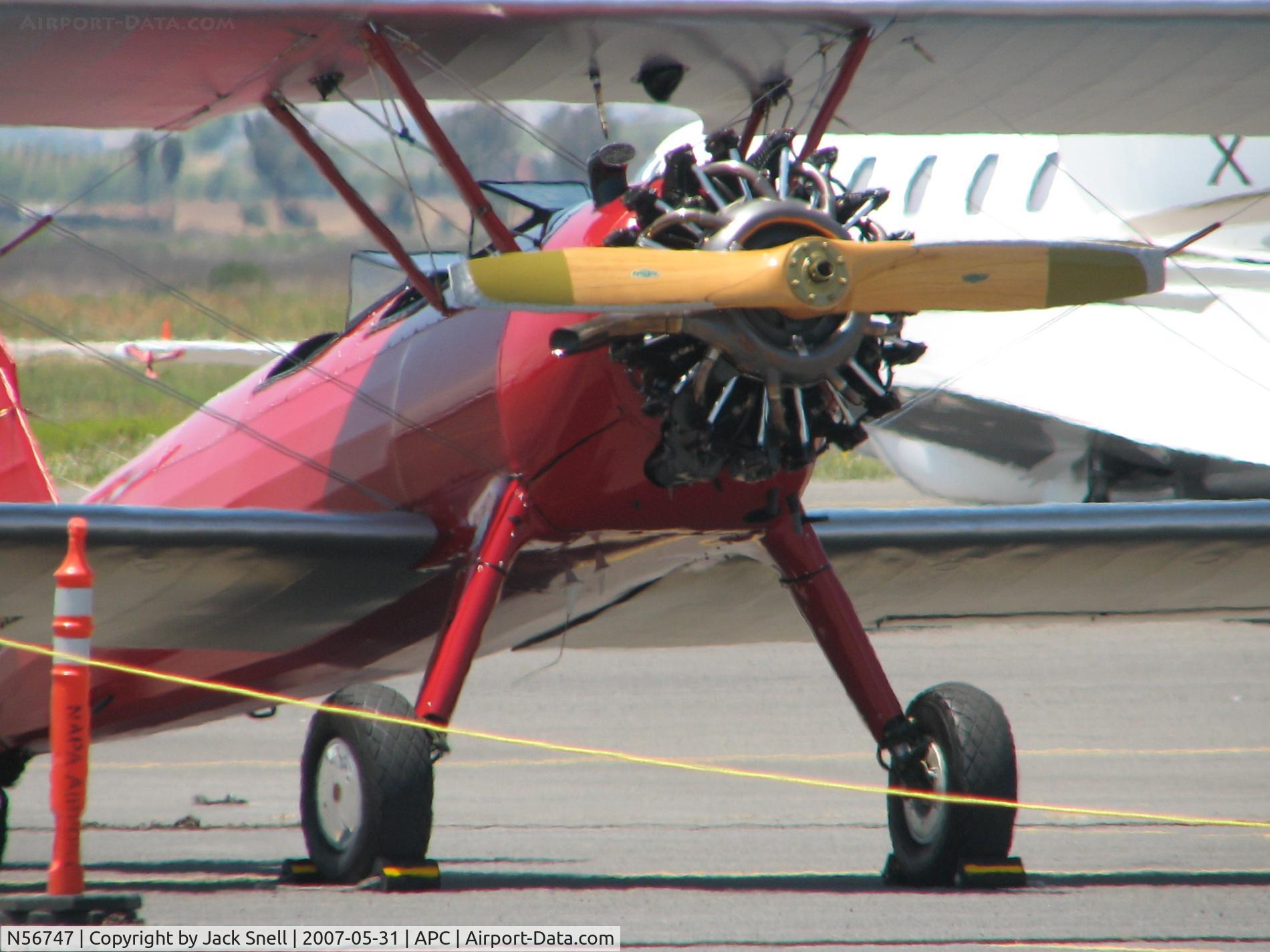 N56747, 1942 Boeing D75N1 C/N 75-4036, Taken at the Nspa Cpunty Airport, Napa, CA.