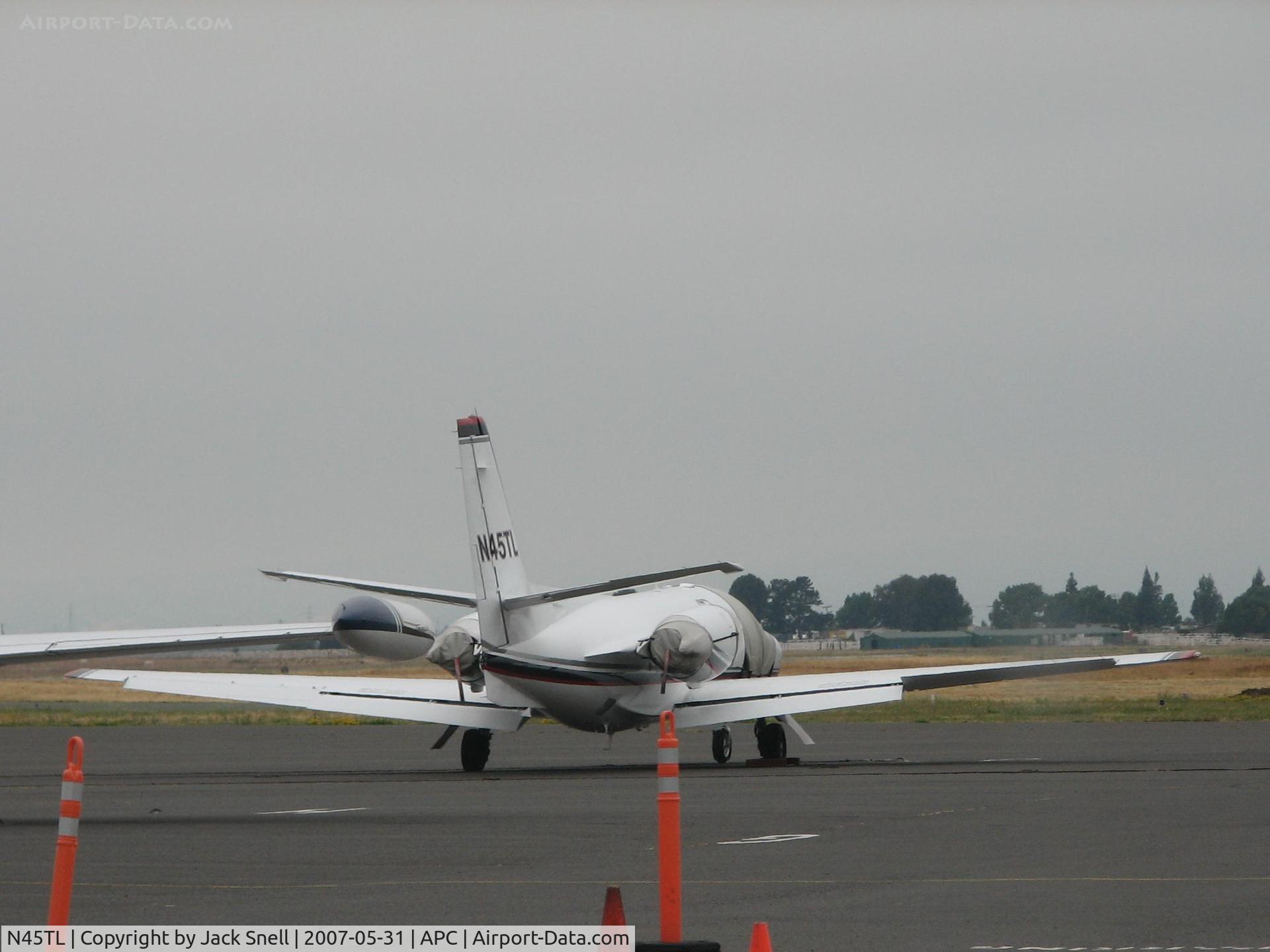 N45TL, 1977 Cessna 501 Citation I/SP C/N 501-0016, Taken at the Nspa Cpunty Airport, Napa, CA.