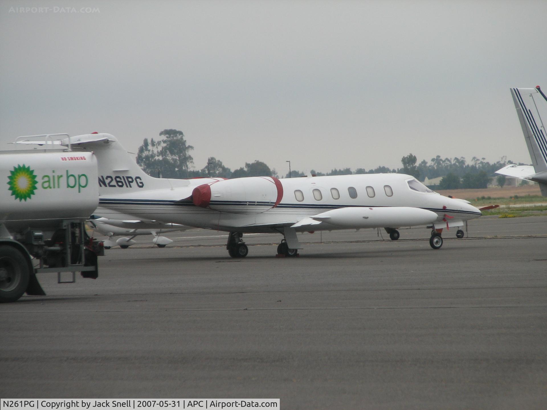N261PG, 1980 Gates Learjet 35A C/N 329, Taken at the Nspa Cpunty Airport, Napa, CA.