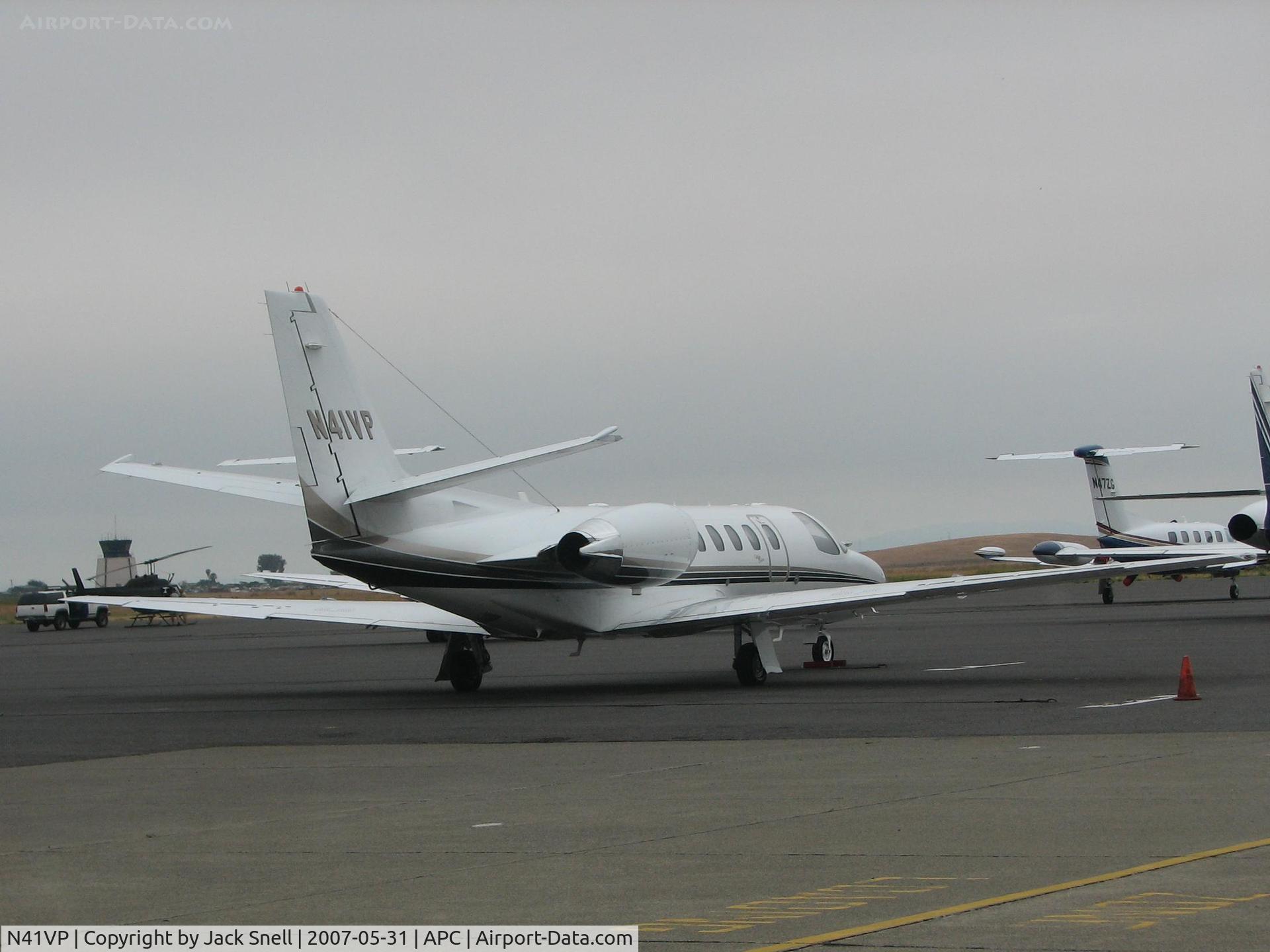 N41VP, 2002 Cessna 560 Citation Encore C/N 560-0626, Taken at the Nspa Cpunty Airport, Napa, CA.