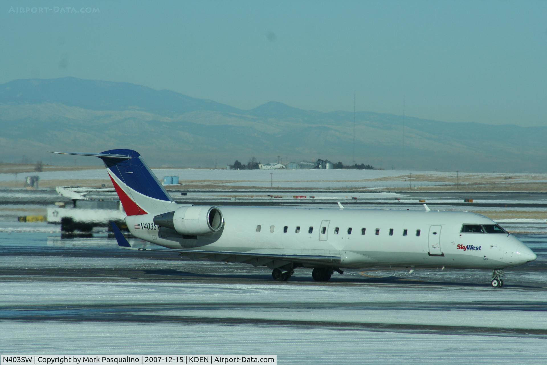 N403SW, 1993 Canadair CRJ-100LR (CL-600-2B19) C/N 7028, CL-600-2B19