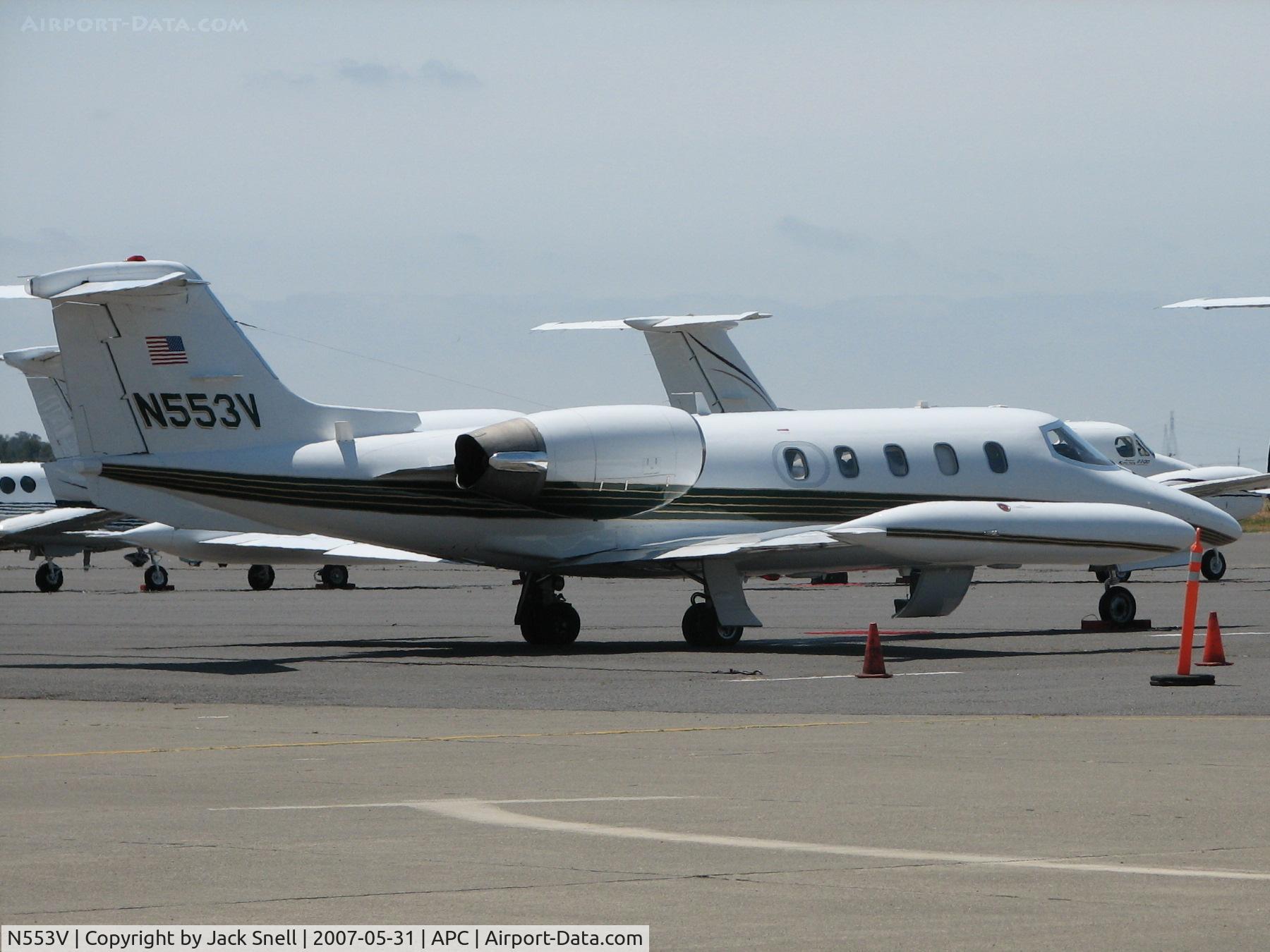 N553V, 1977 Gates Learjet 35A C/N 35A-141, Taken at the Nspa Cpunty Airport, Napa, CA.
