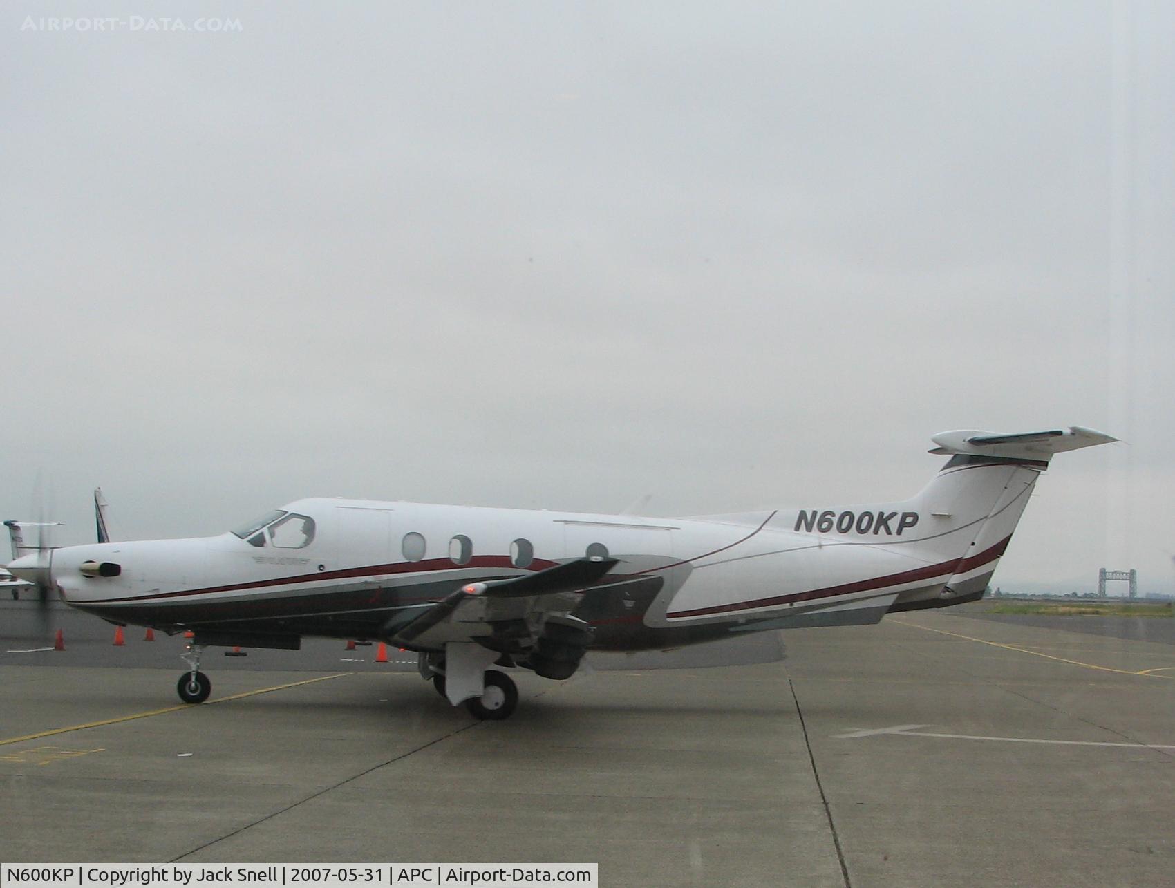 N600KP, 2006 Pilatus PC-12/47 C/N 700, Taken at the Nspa Cpunty Airport, Napa, CA.