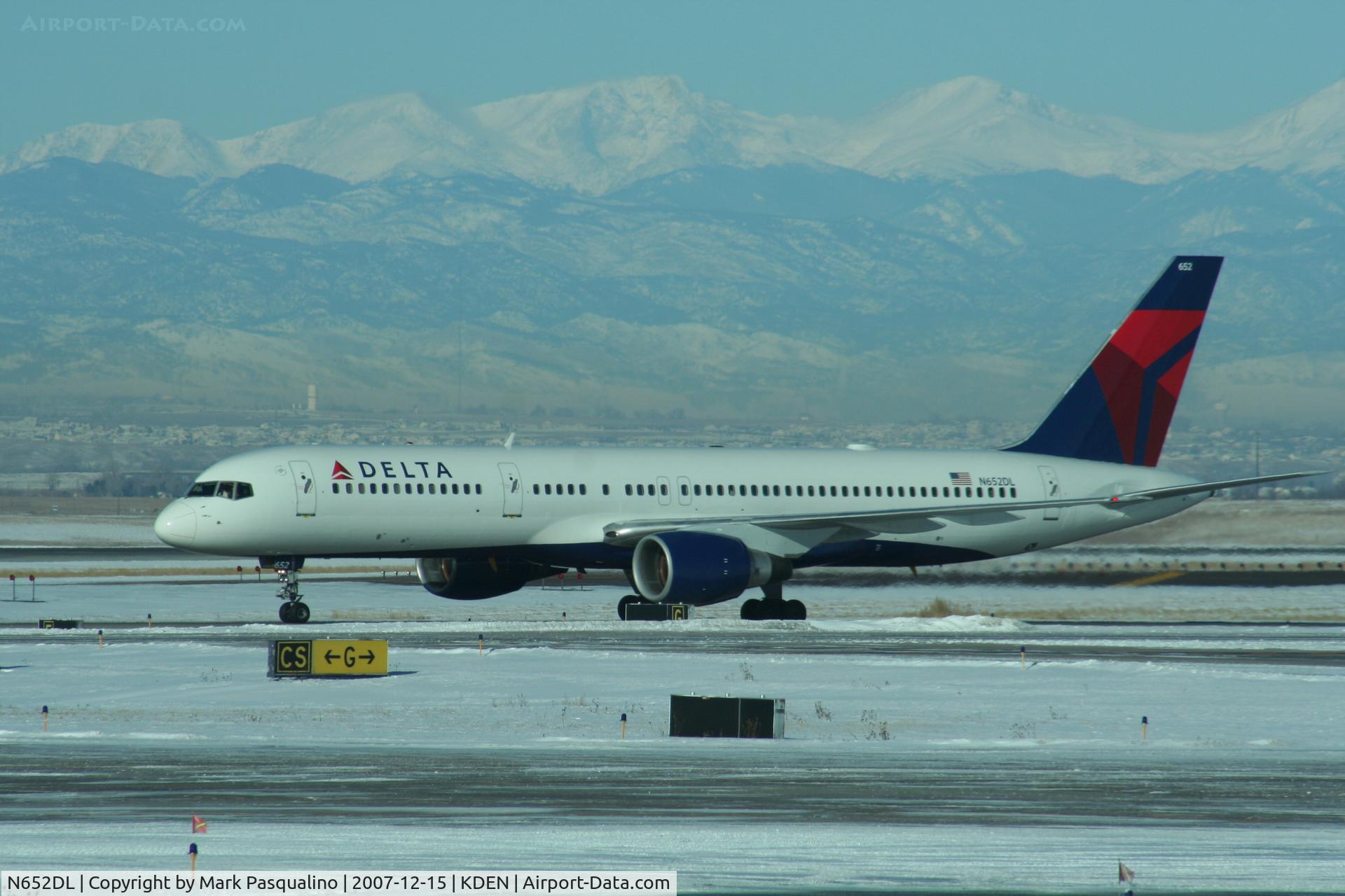 N652DL, 1989 Boeing 757-232 C/N 24392, Boeing 757-200