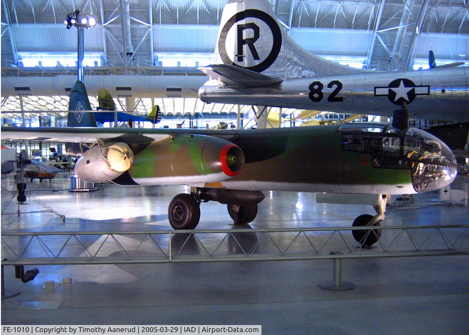 FE-1010, 1944 Arado Ar-234B-2 Blitz C/N 140312, National Air and Space Museum Udvar-Hazy Center