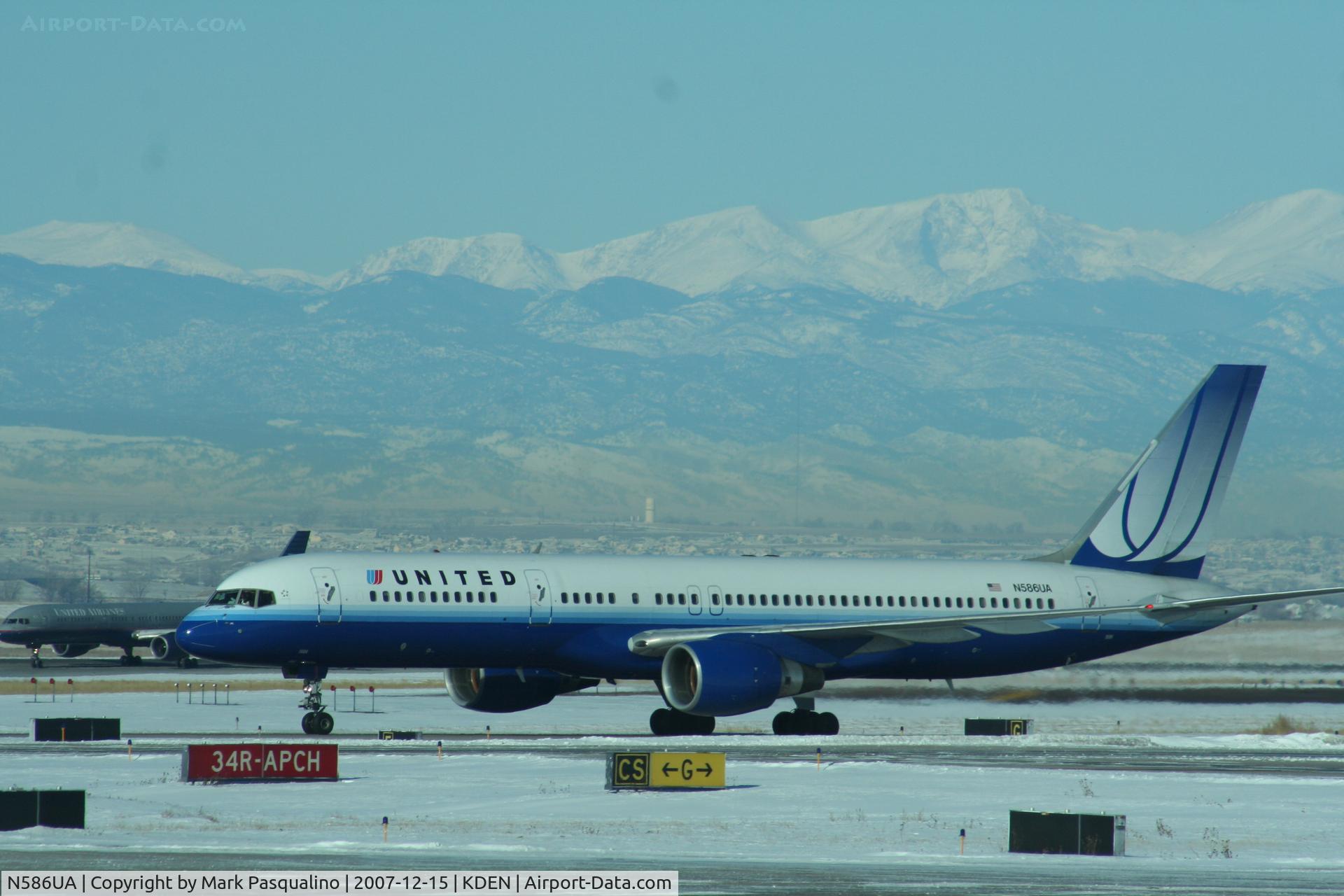 N586UA, 1993 Boeing 757-222F C/N 26710, Boeing 757-200