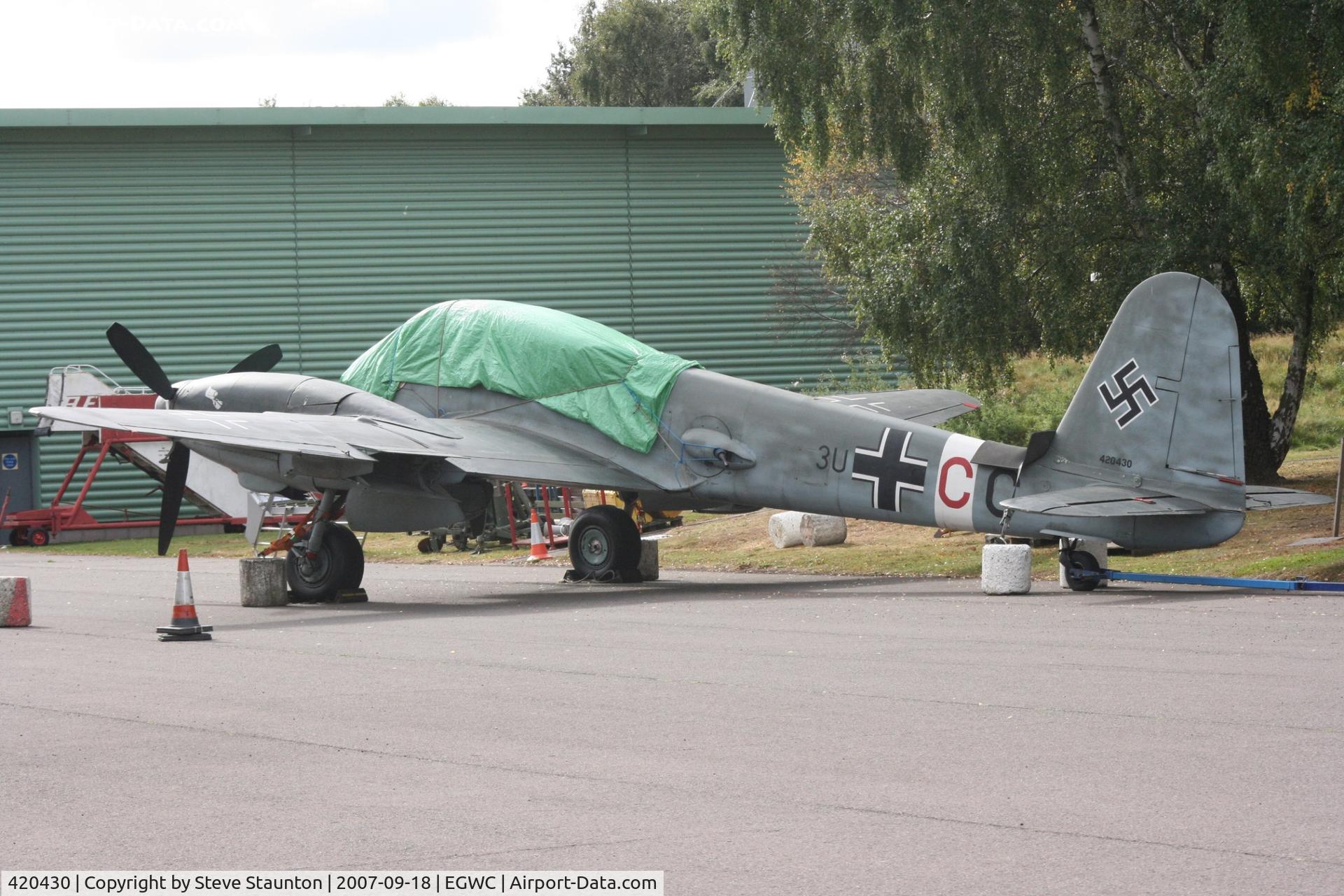 420430, Messerschmitt Me-410A C/N 420430, Taken at Cosford 18th September 2007