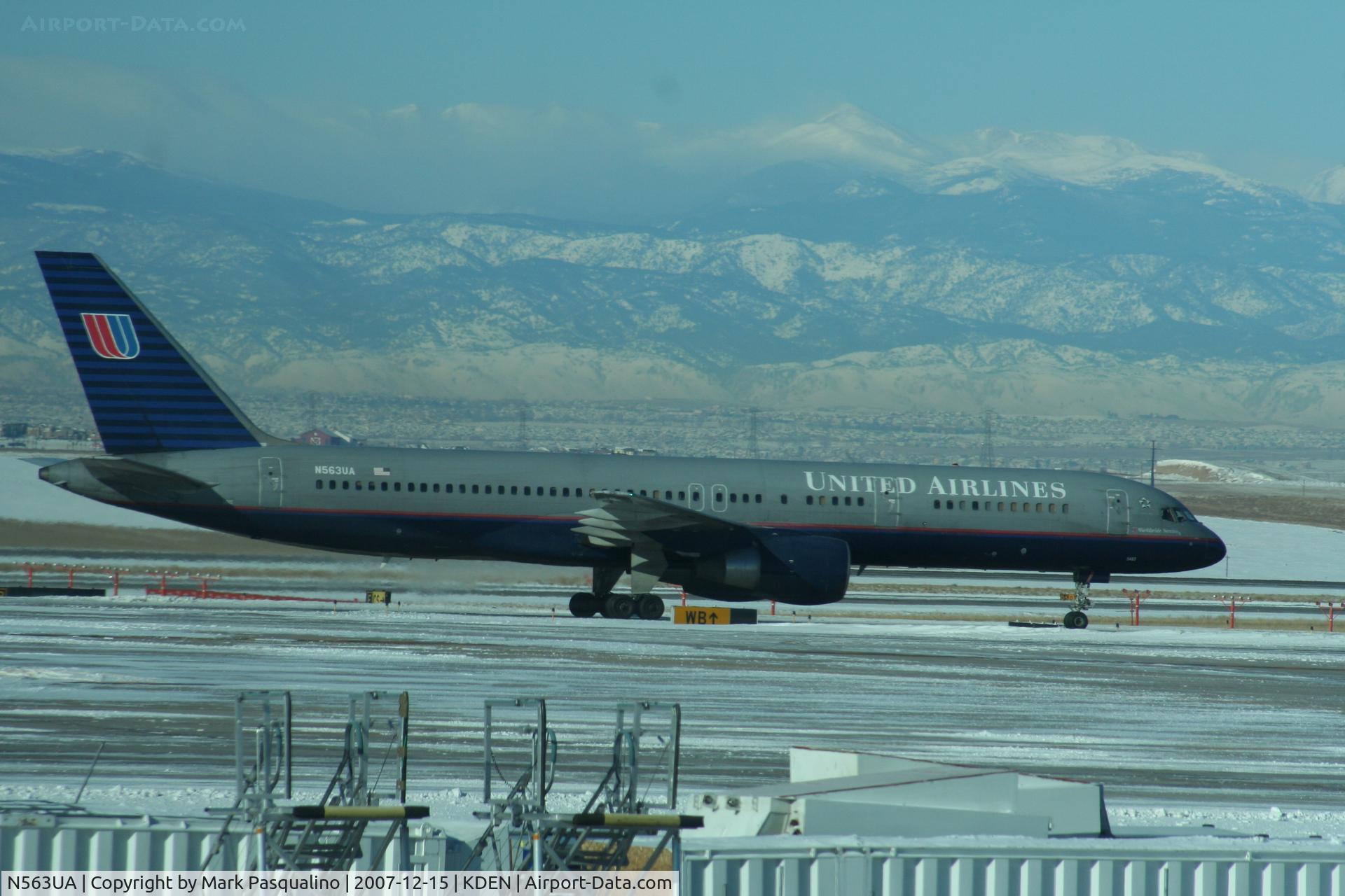N563UA, 1992 Boeing 757-222 C/N 26665, Boeing 757-200