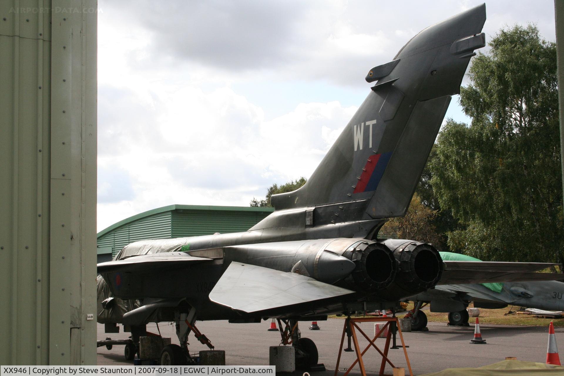 XX946, 1974 Panavia Tornado GR.1 C/N P.02, Taken at Cosford 18th September 2007