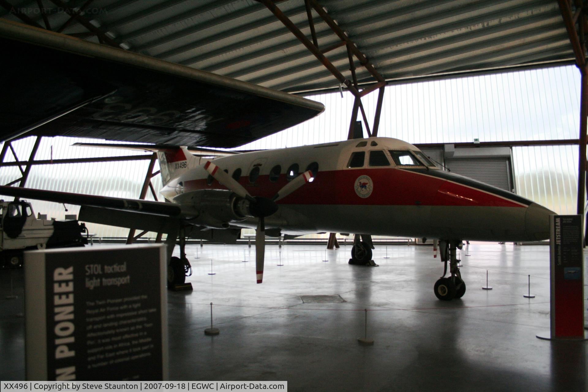 XX496, 1975 Scottish Aviation HP-137 Jetstream T.1 C/N 276, Taken at Cosford 18th September 2007