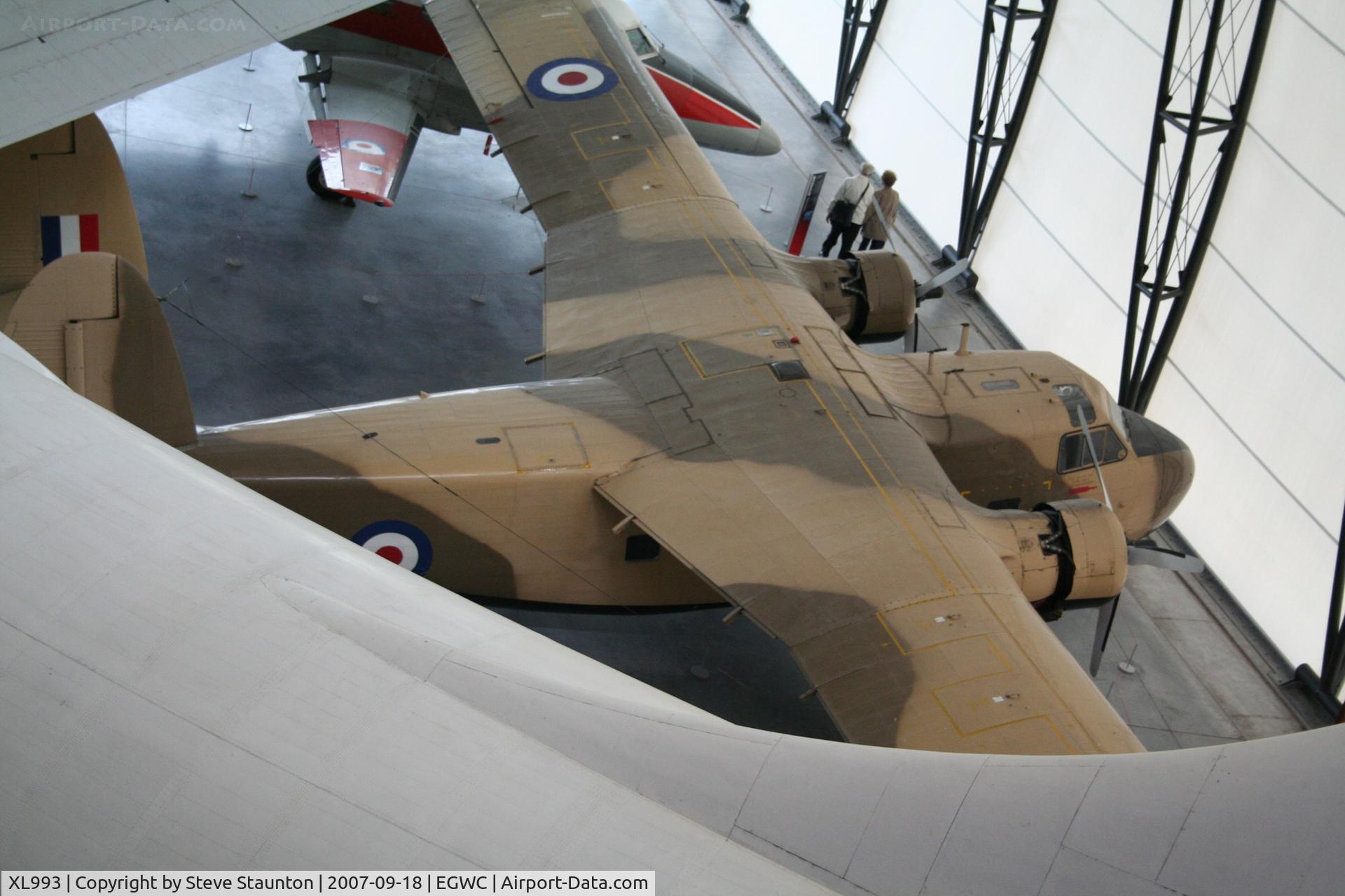 XL993, 1958 Scottish Aviation Twin Pioneer CC.1 C/N 528, Taken at Cosford 18th September 2007