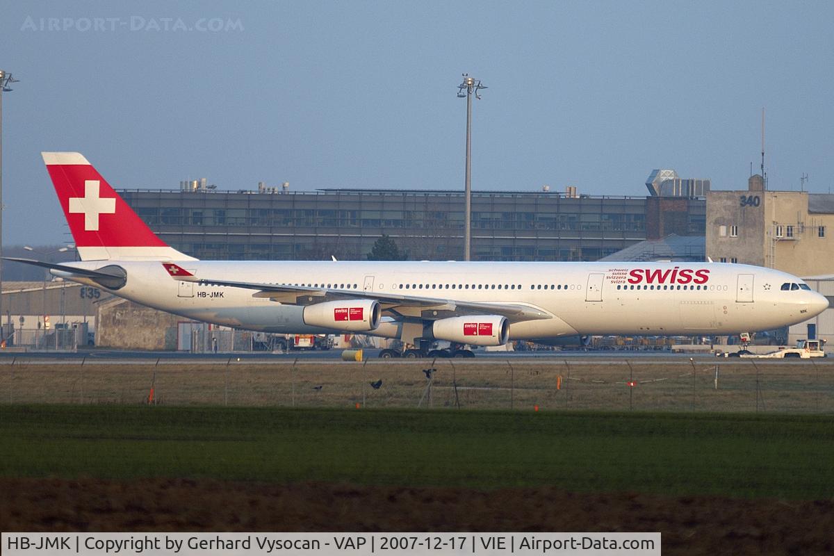 HB-JMK, 1997 Airbus A340-313 C/N 169, Delivery-Flight to ZRH