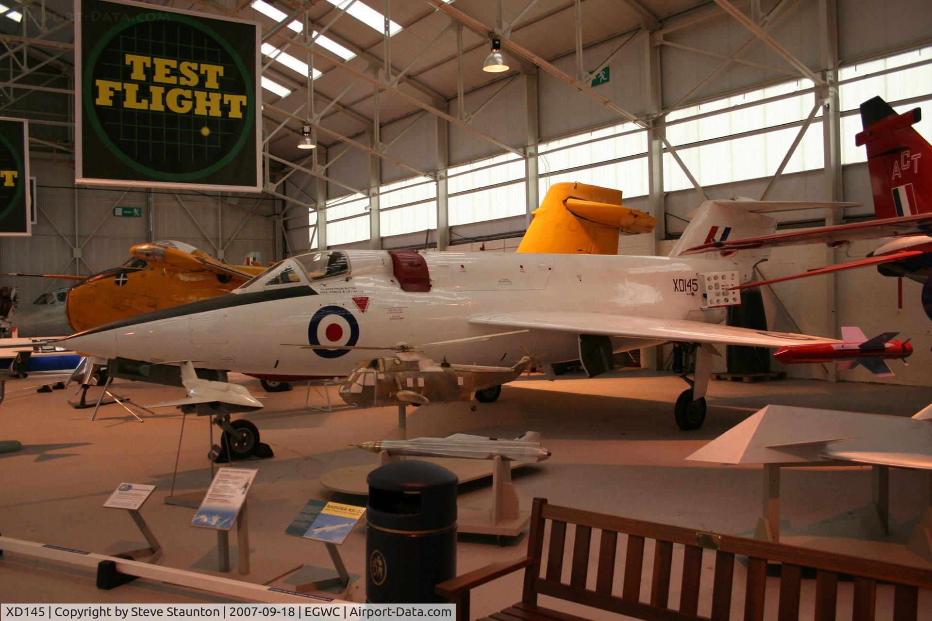 XD145, Saunders-Roe SR53 C/N Not found XD145, Taken at Cosford 18th September 2007