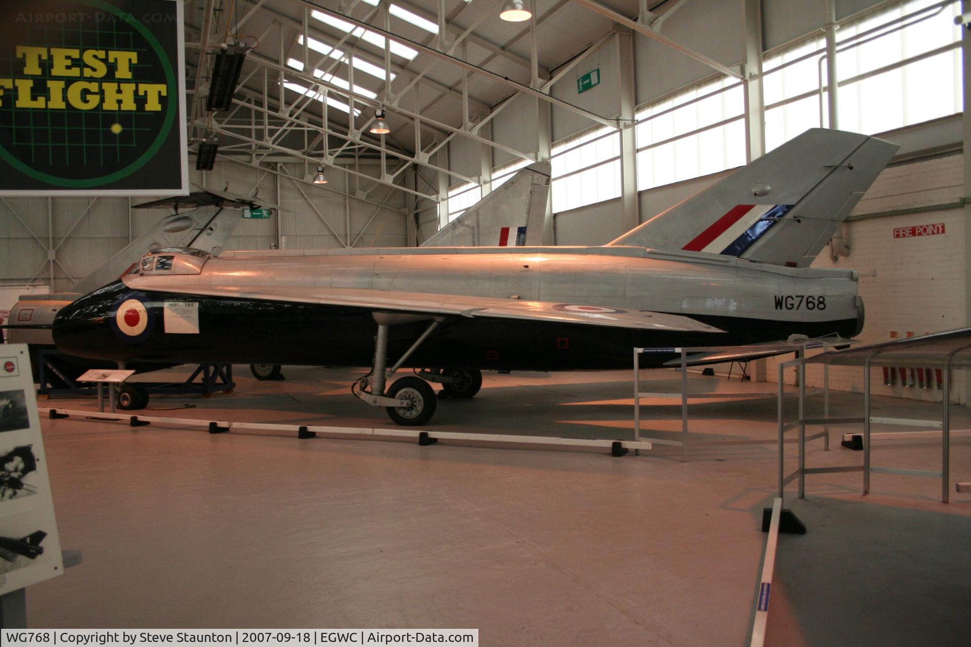 WG768, 1952 Short SB.5 C/N SH1605, Taken at Cosford 18th September 2007