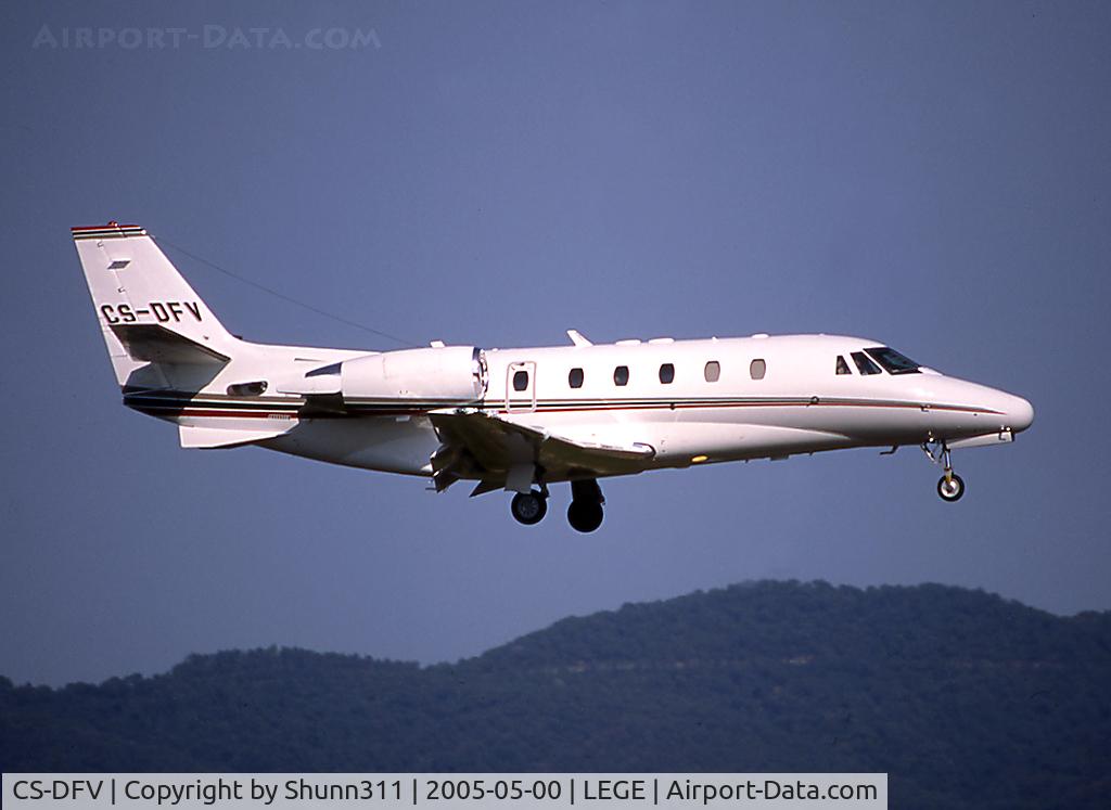 CS-DFV, 2004 Cessna 560XL Citation Excel C/N 560-5543, Landing rwy 20