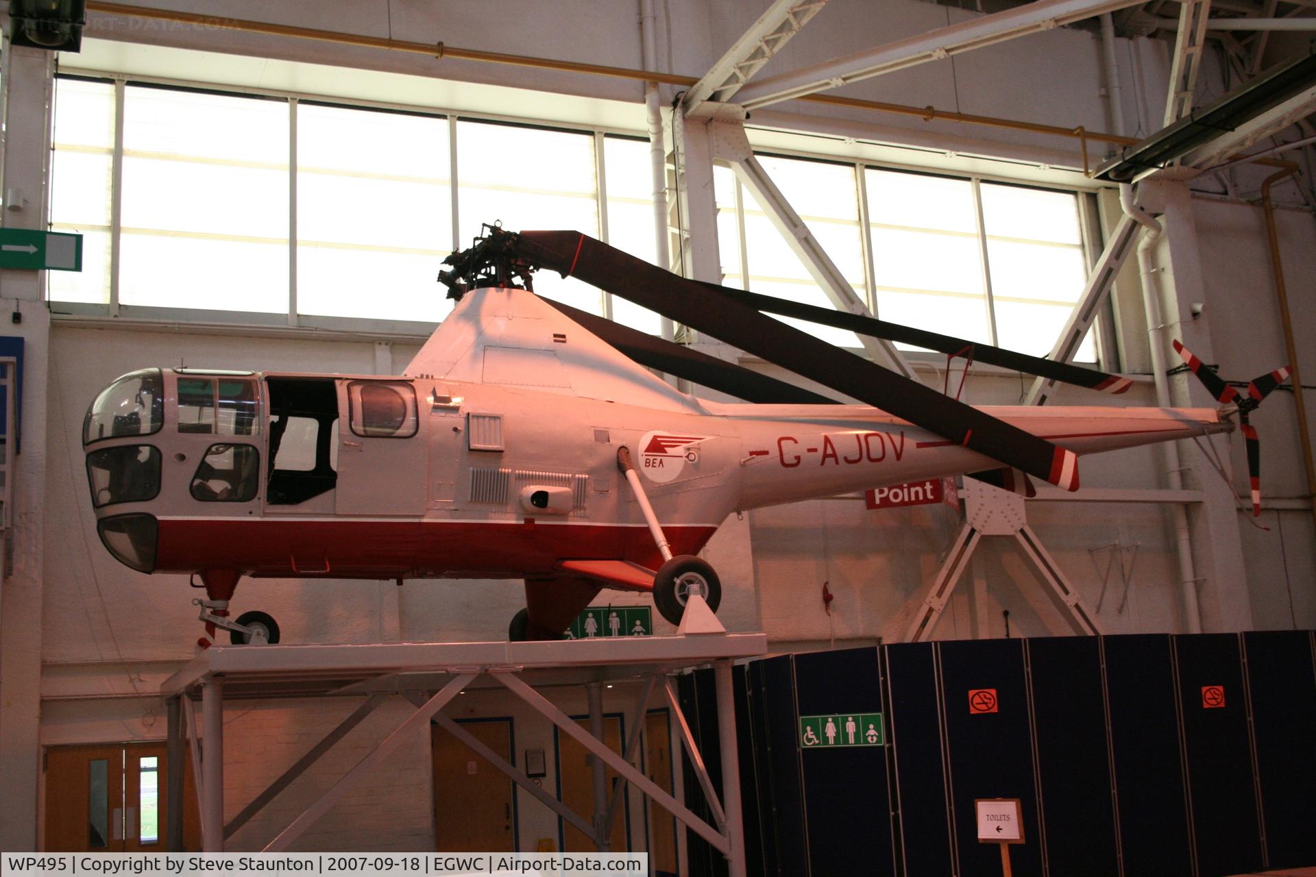 WP495, Westland Dragonfly HR.3 C/N WA/H/80, Taken at Cosford 18th September 2007