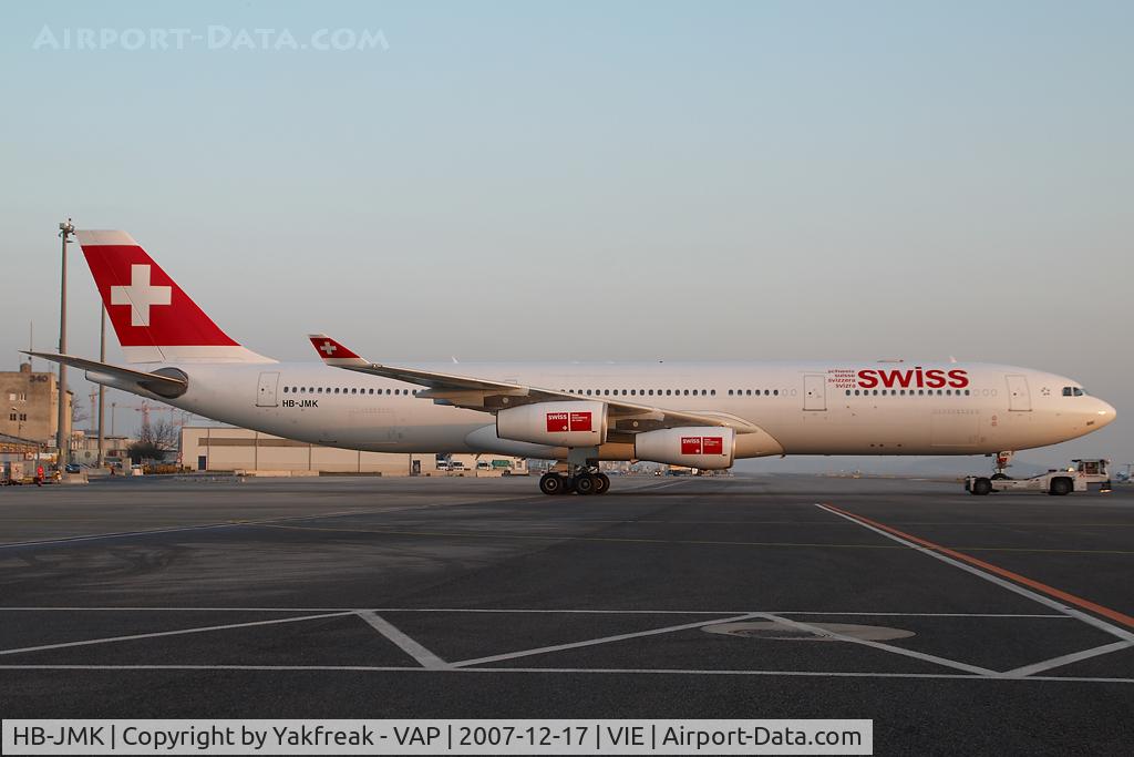 HB-JMK, 1997 Airbus A340-313 C/N 169, Swiss International Airbus 340-300