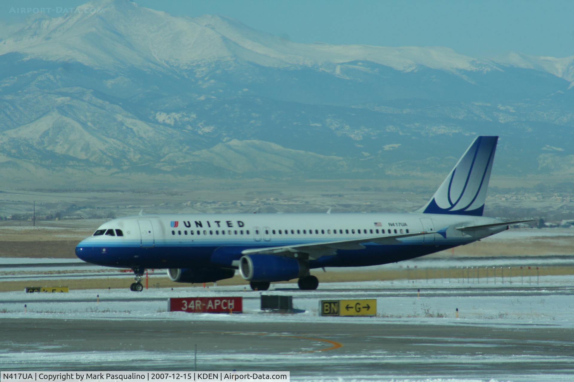 N417UA, 1994 Airbus A320-232 C/N 483, Airbus A320