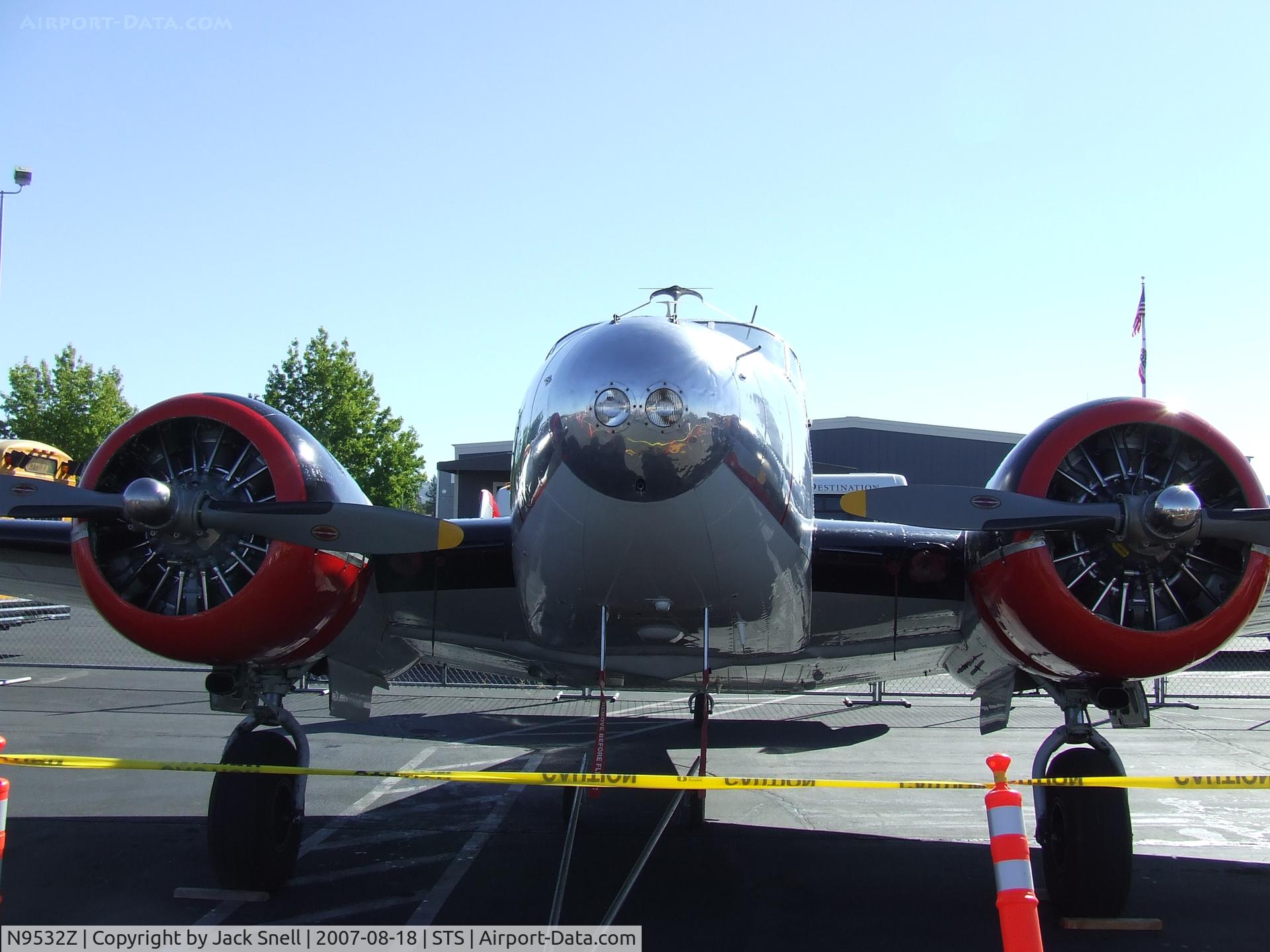 N9532Z, 1965 Beech C-45H Expeditor C/N AF-448, 'Wings Over Wine Country' 2007.