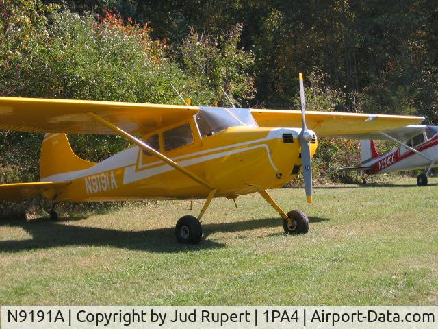 N9191A, 1950 Cessna 170A C/N 19366, Cessna 170A N9191A